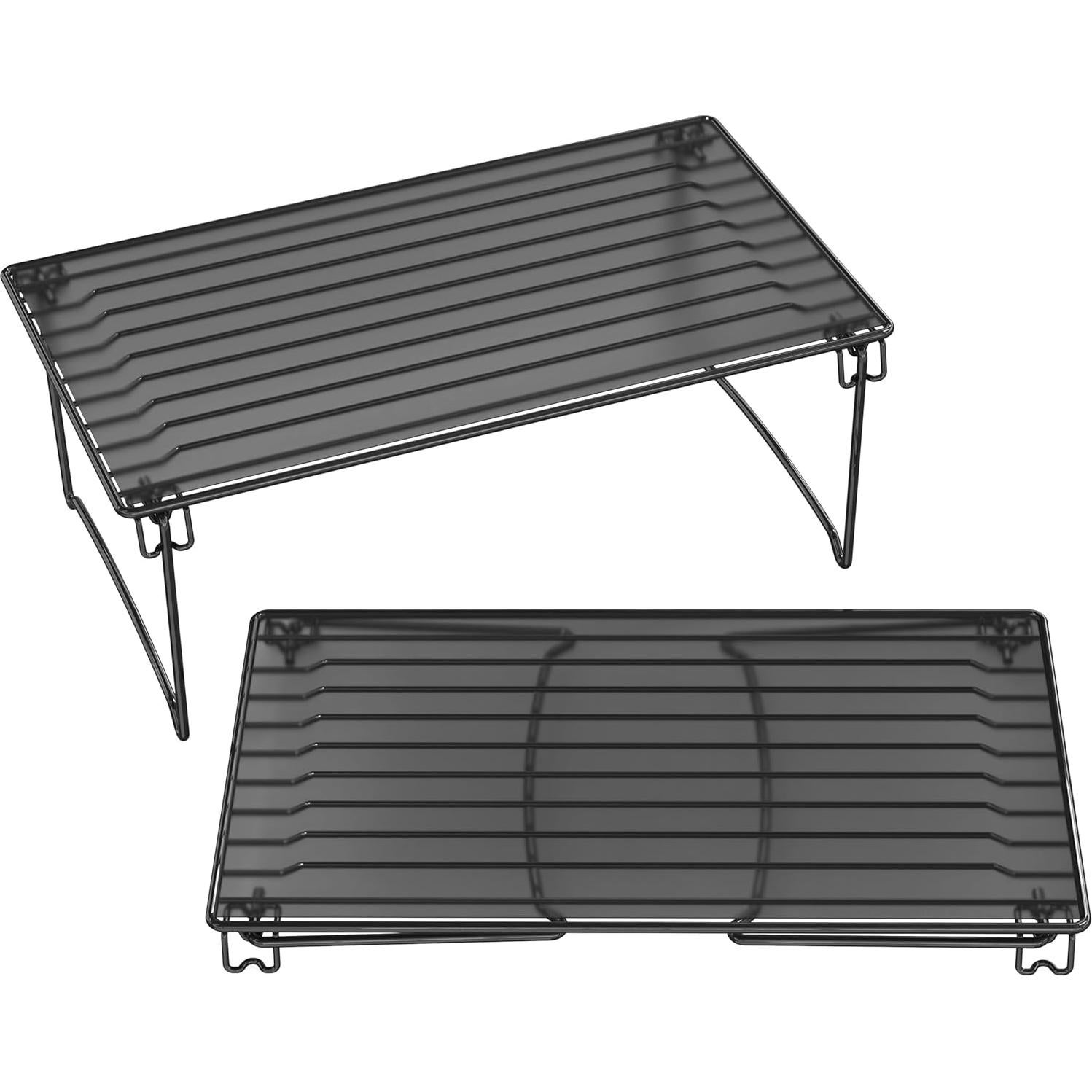 Organizador Apilable Deco Brothers 2 Unidades Negro 38.1x22.2cm