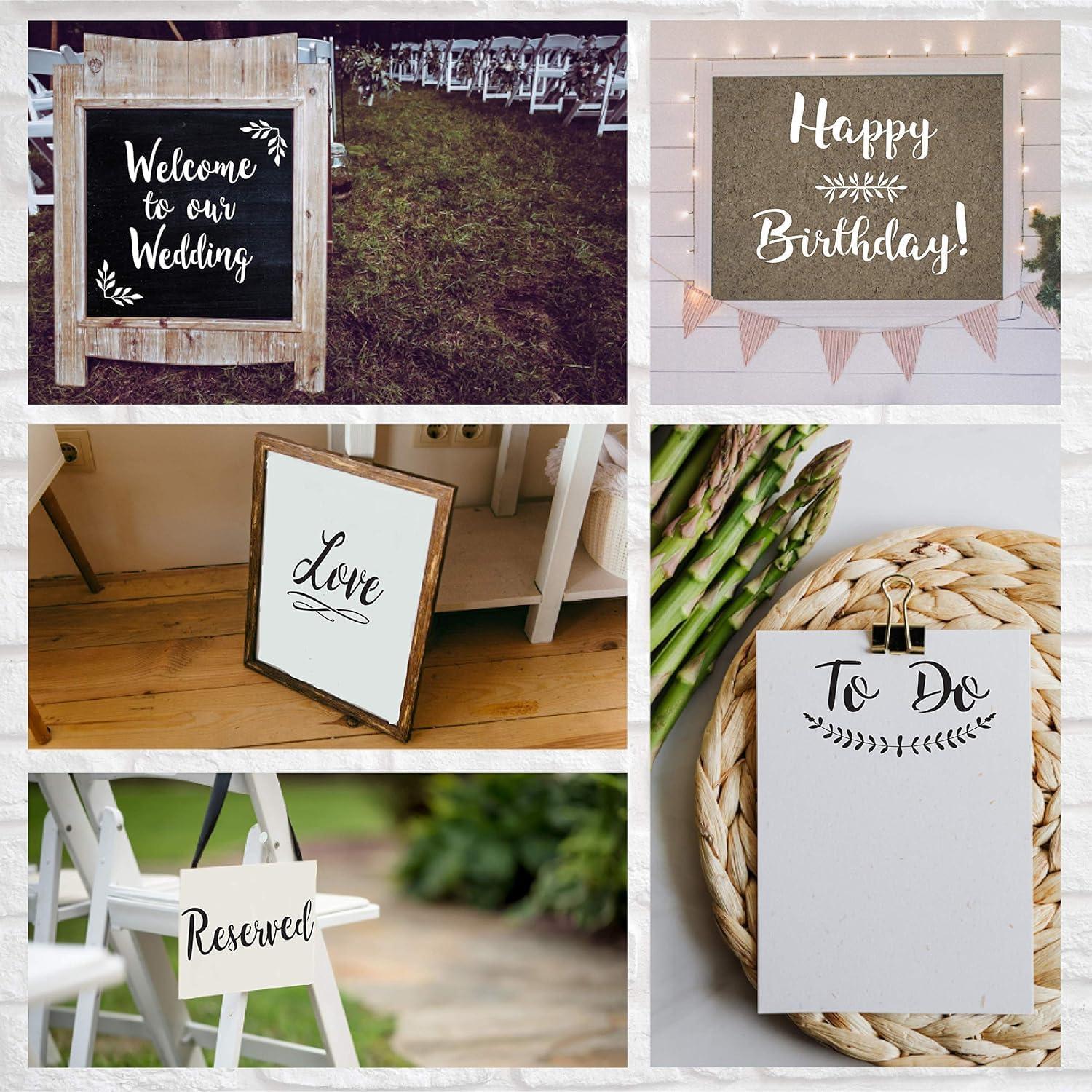 Kit de Plantillas de Caligrafía BIG KLAUSS - 40 Hojas Reutilizables