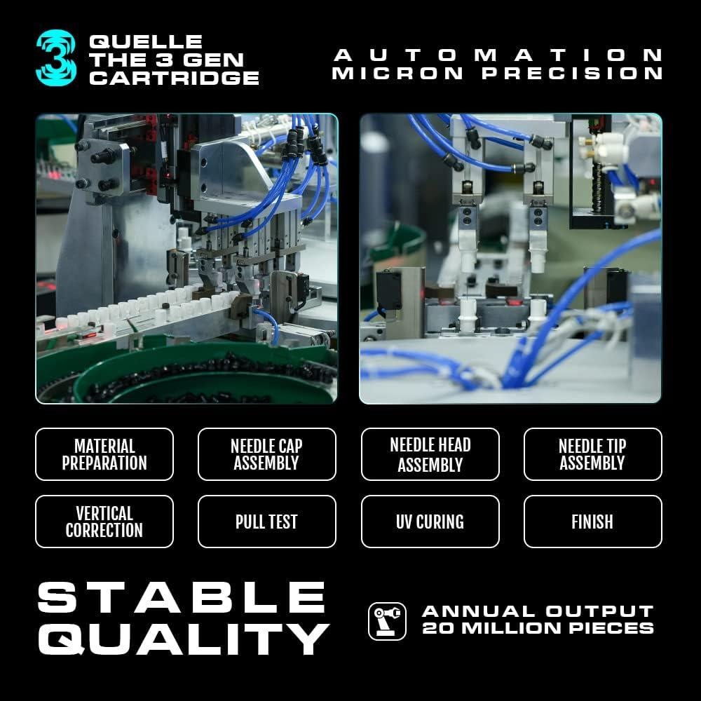 Cartuchos de Agujas de Tatuaje Hawink 50 Pcs Variados 0.3mm