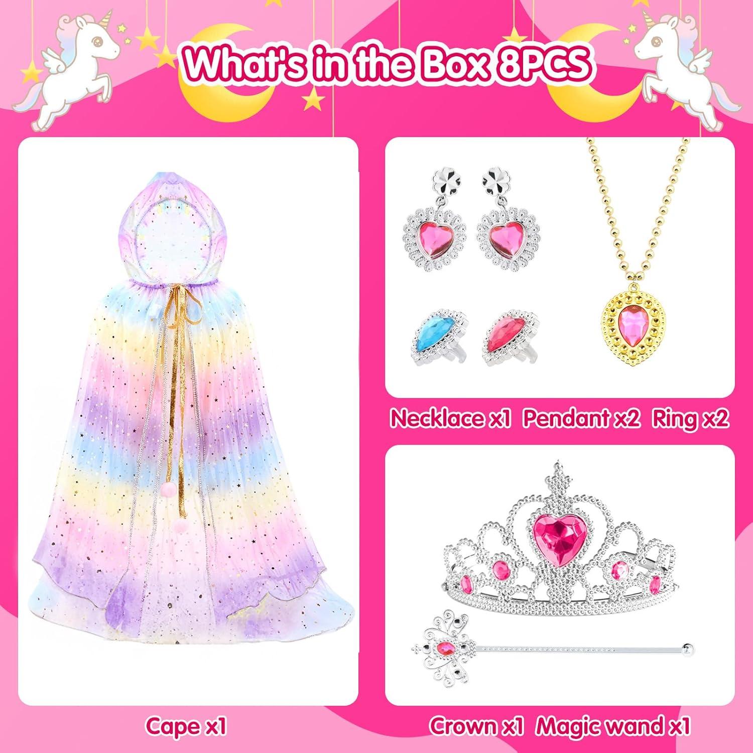 Juego de Maquillaje Lavable PLOOHT para Niñas 5 a 8 Años