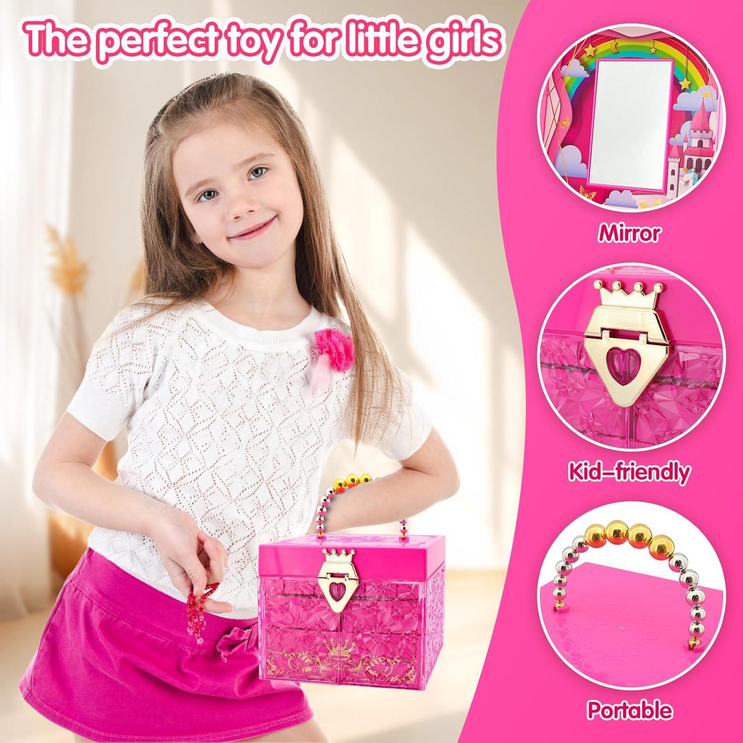 Juego de Maquillaje Lavable PLOOHT para Niñas 5 a 8 Años