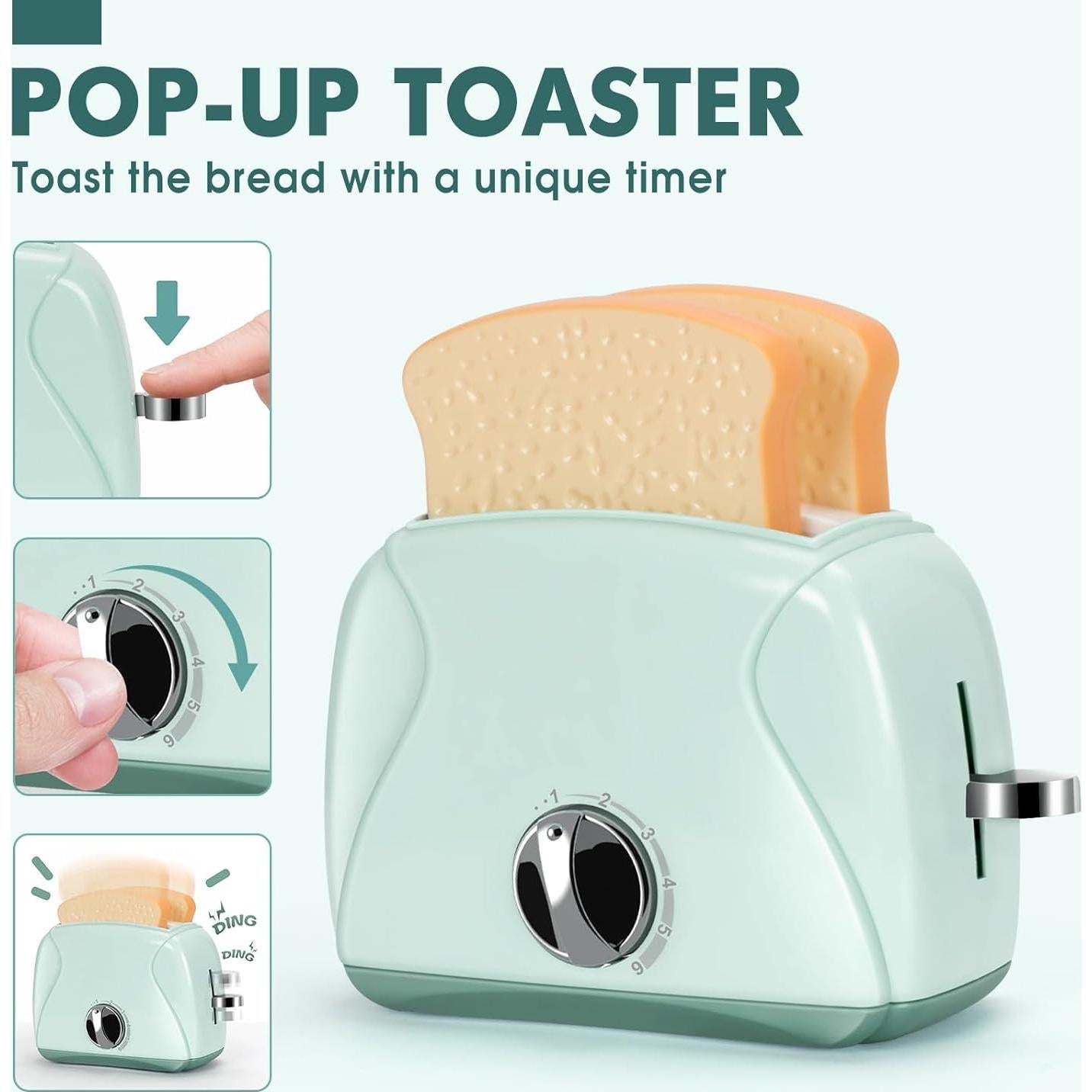 Juego de Cocina para Niños TooyBing con Sonido y Luz