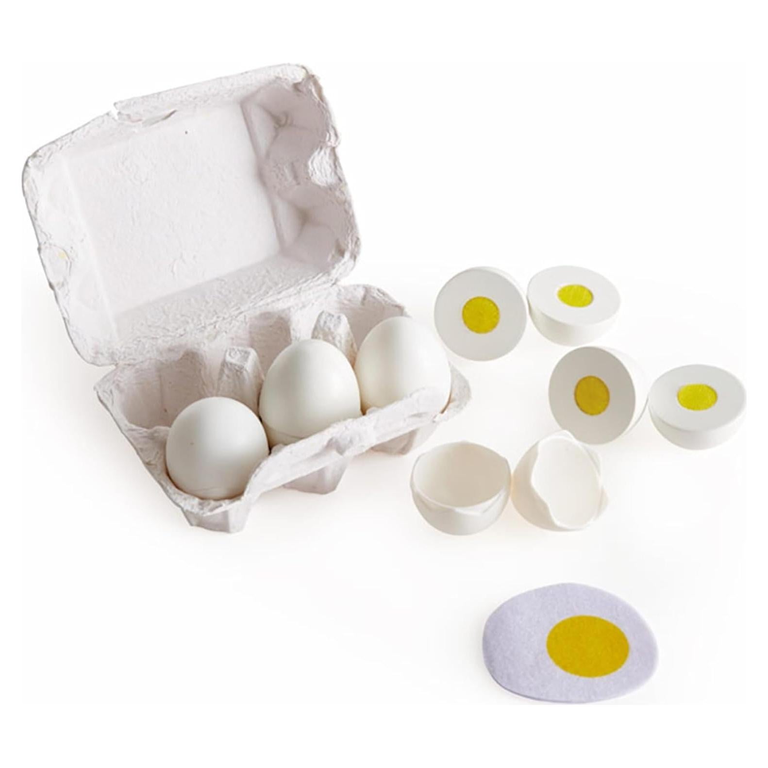 Hape Cartón de Huevos Educativo 6 Piezas Juguete 3+