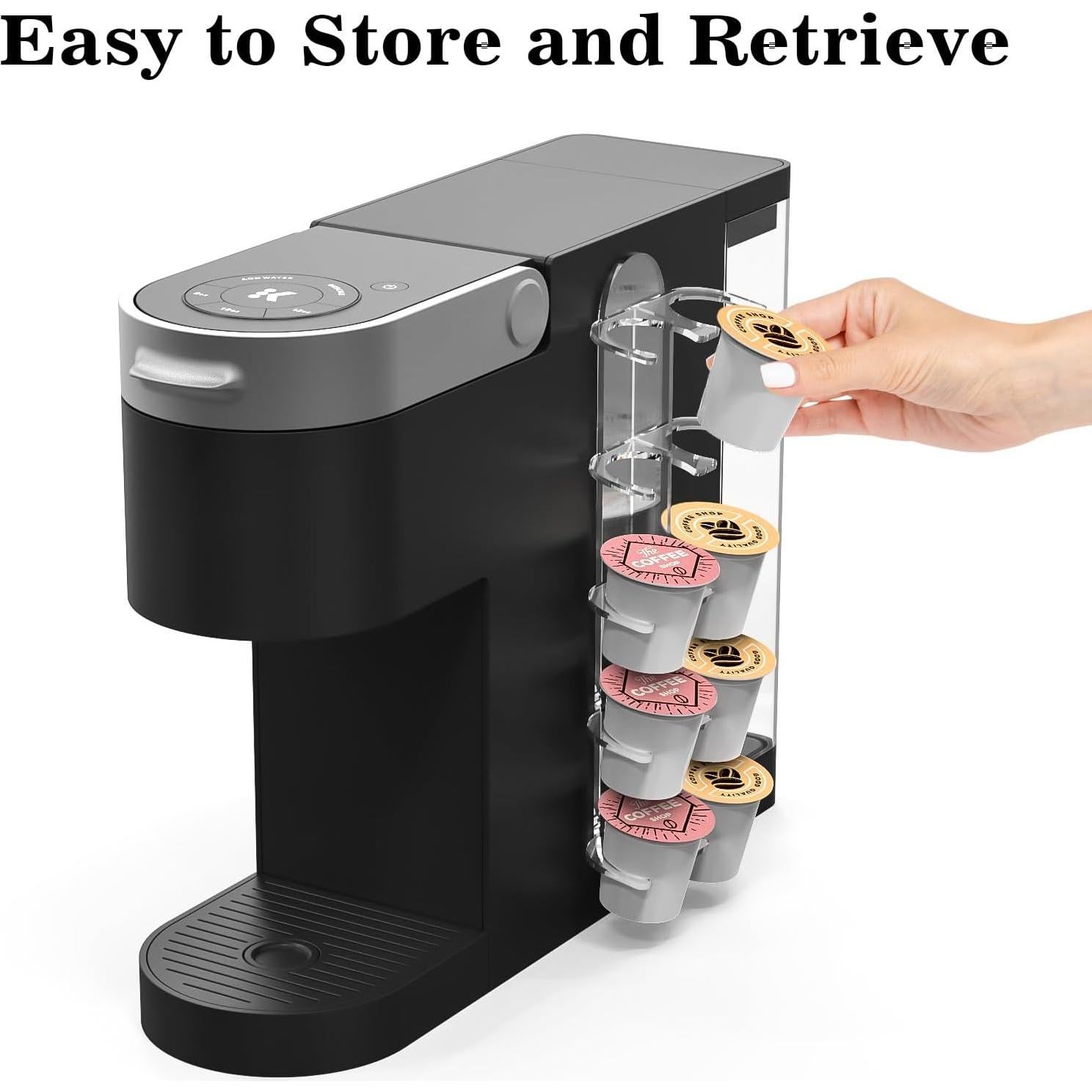 Soporte de Cápsulas de Café Acrílico NiHome para Keurig - 20 Tazas