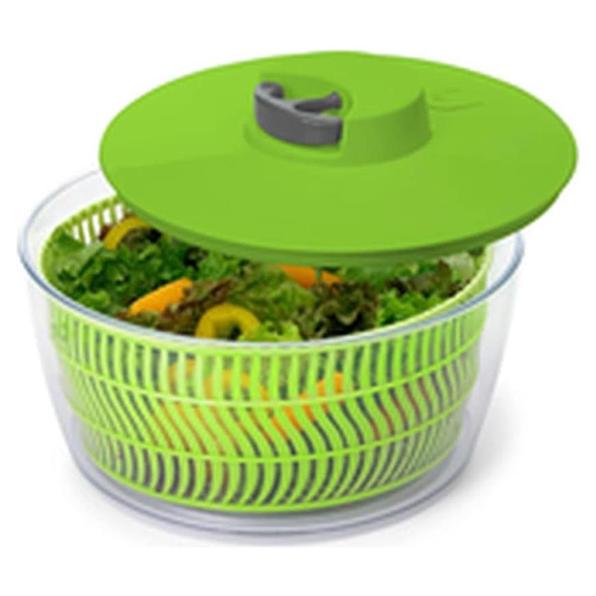 Secador de Ensalada Verde 4L Progressive con Cordón Retráctil