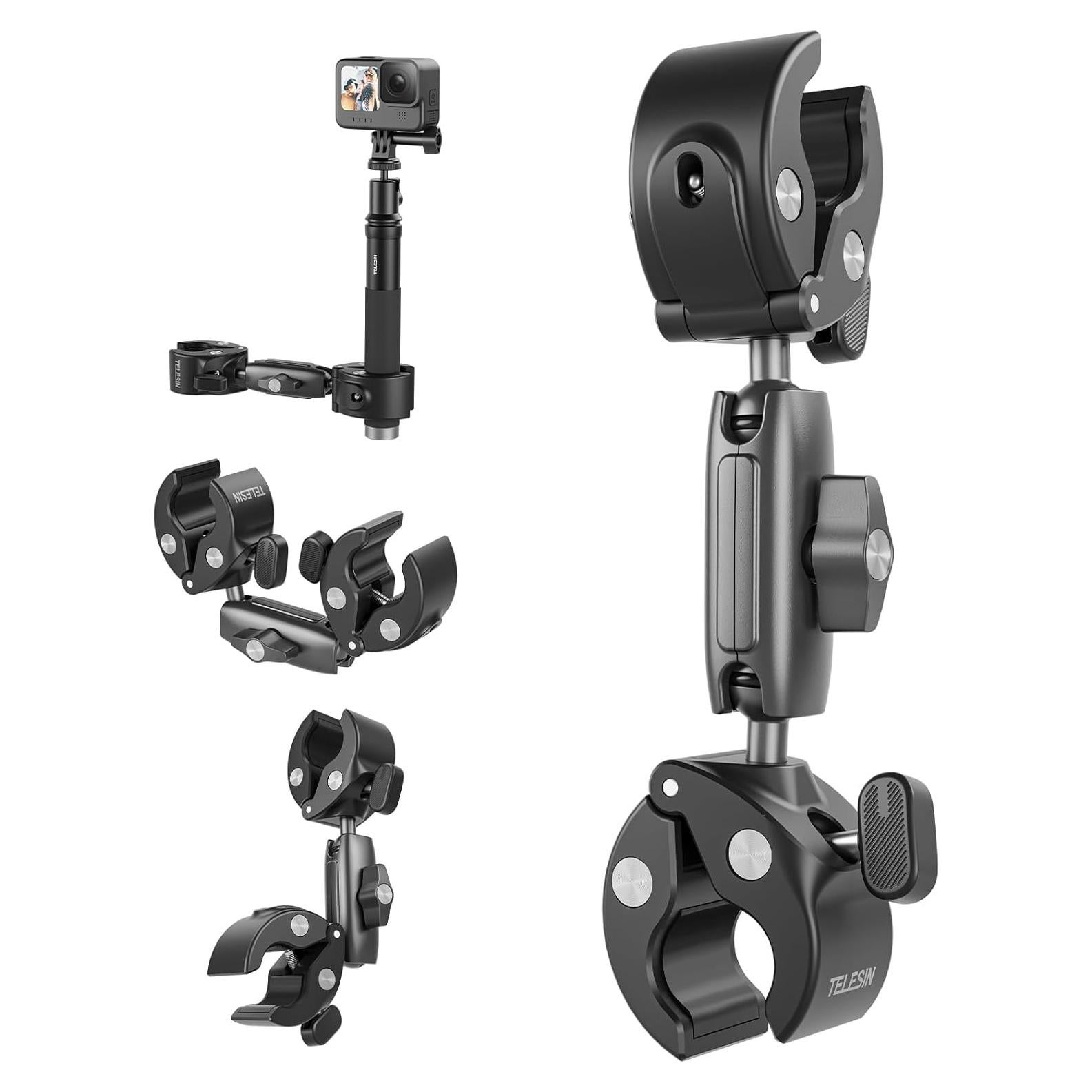 Soporte de Montaje Doble Bola TELESIN para GoPro y DJI