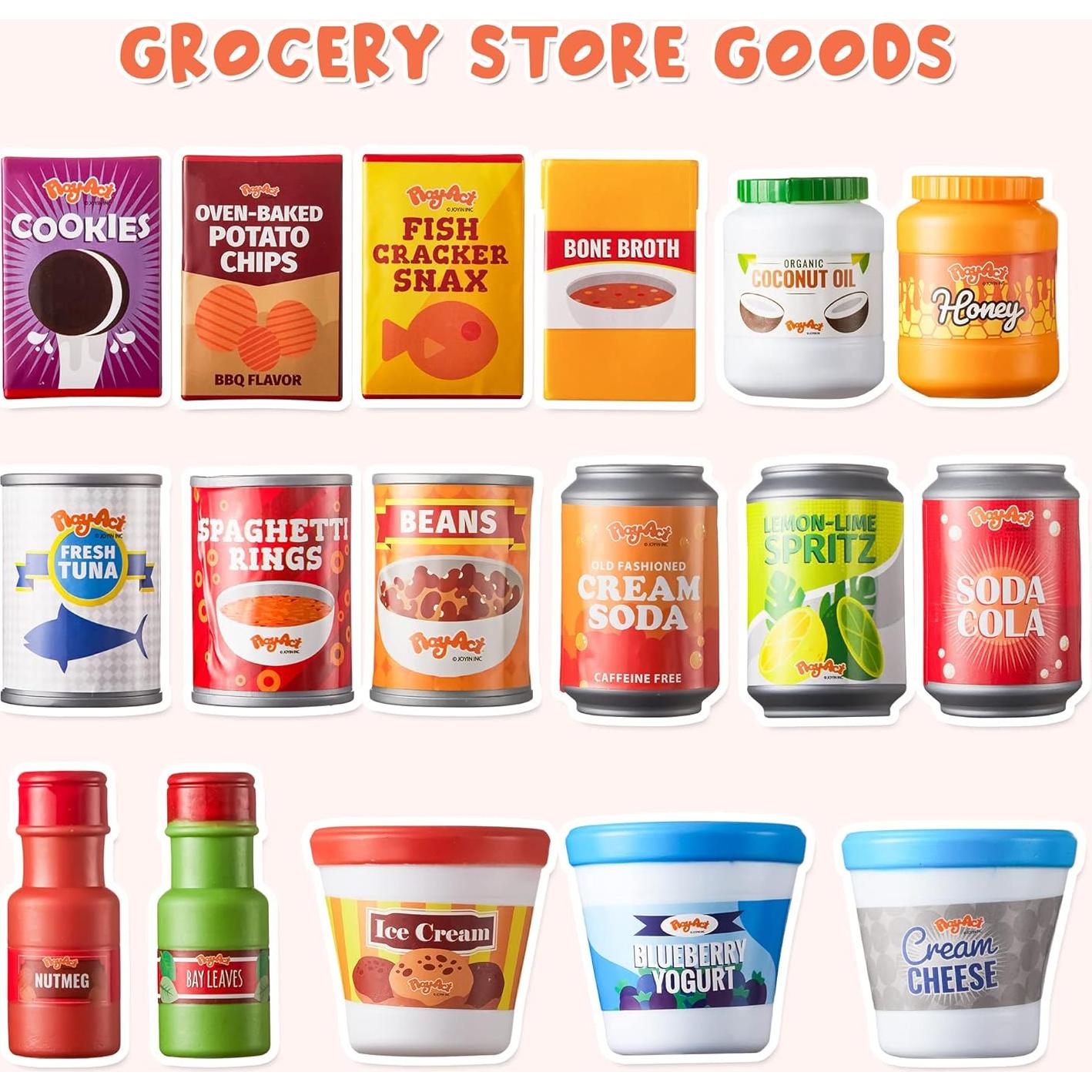 Set de Alimentos de Juguete JOYIN 30 Piezas para Niños