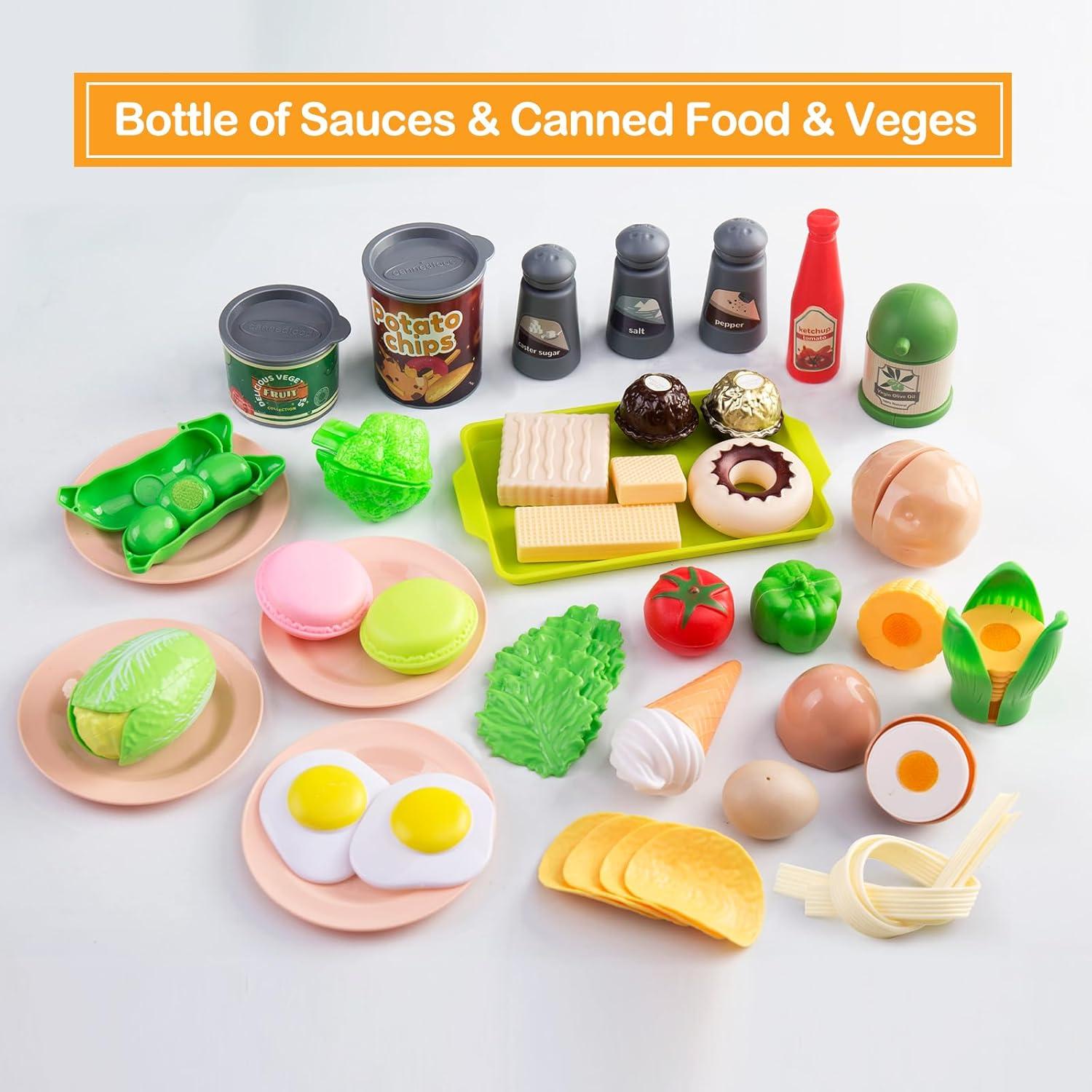 Juego de Cocina 150 Piezas JokerKing Rosa para Niños