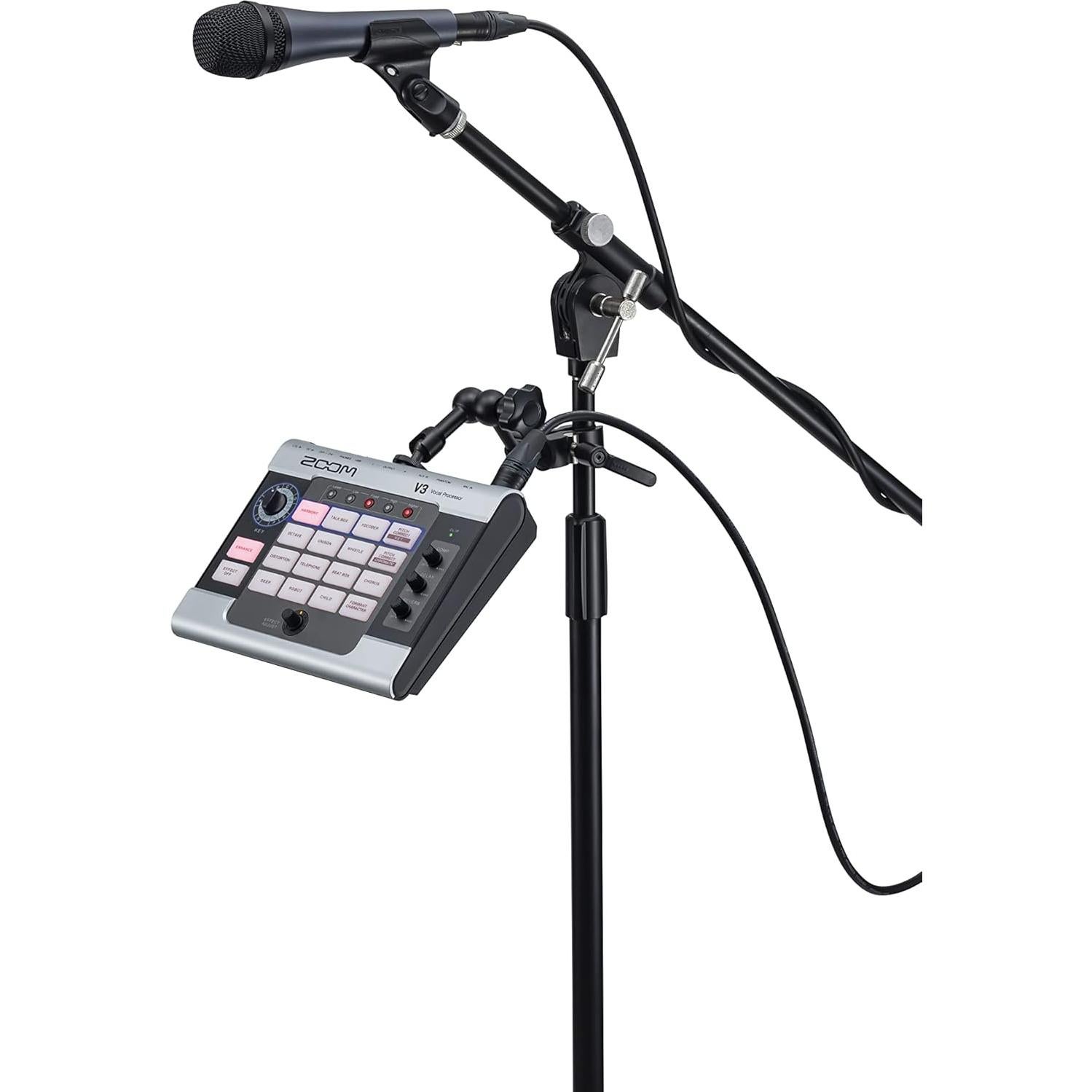 Procesador Vocal Zoom V3 - Efectos de Estudio, Batería