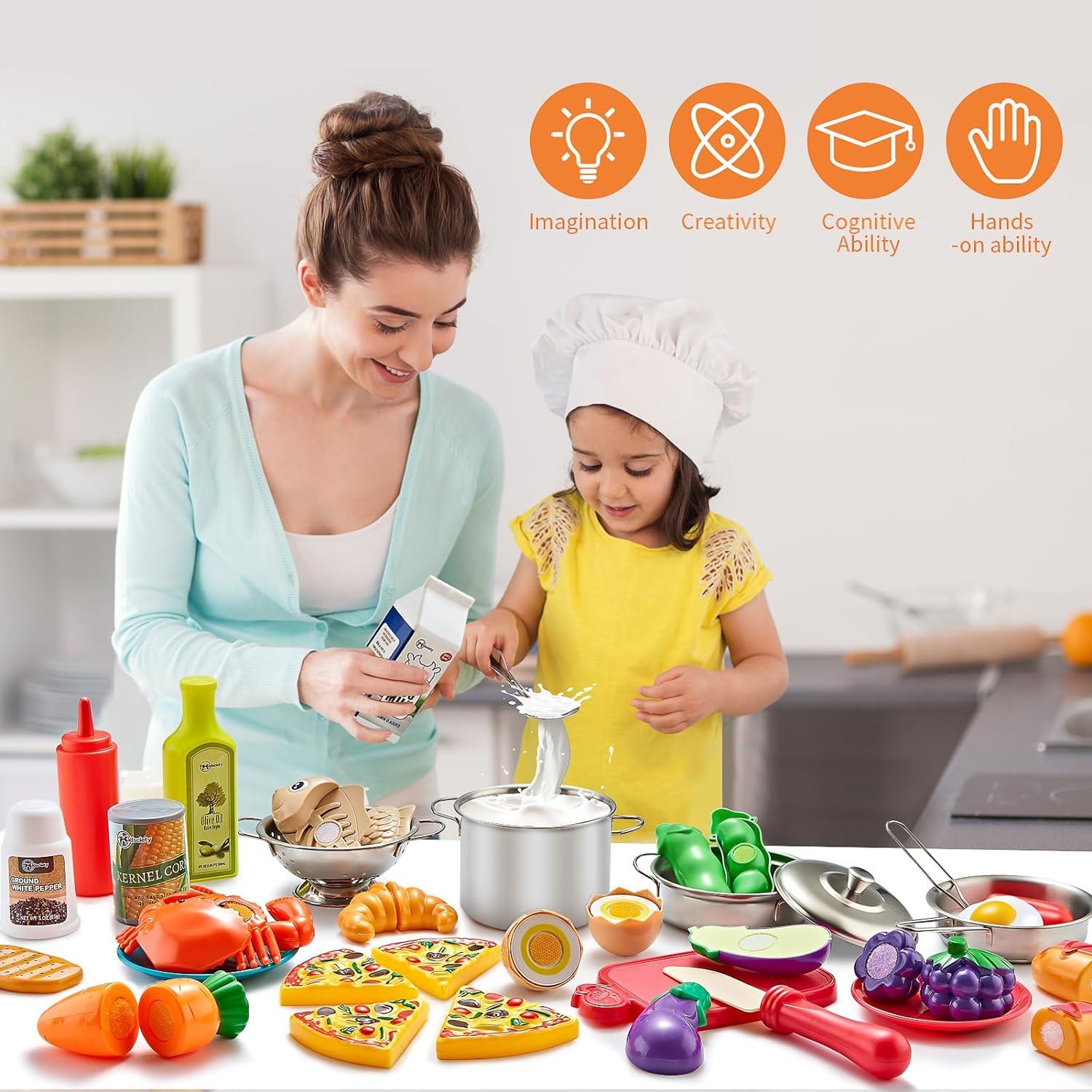 Set de Cocina para Niños Kidsciety 52 Piezas Utensilios
