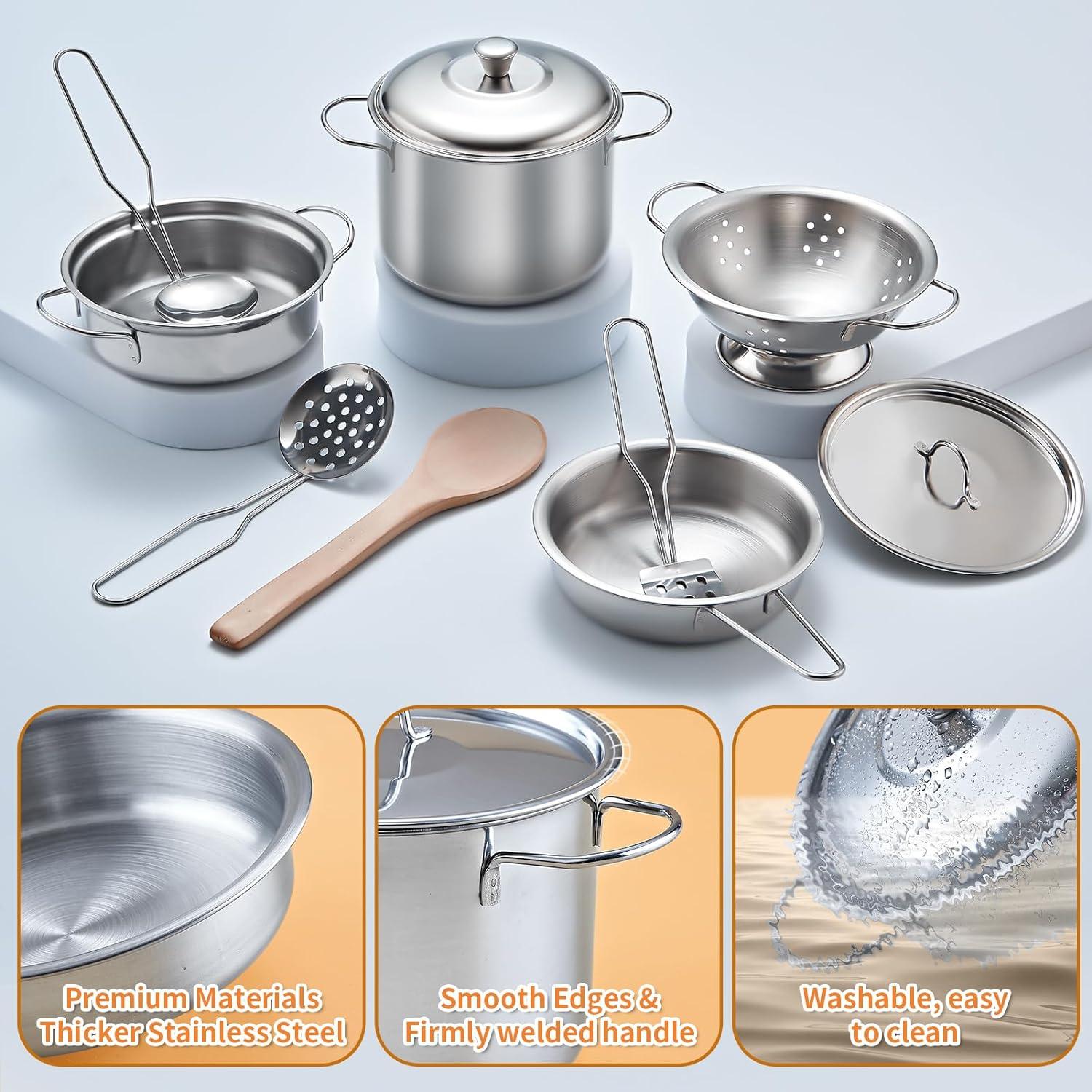 Set de Cocina para Niños Kidsciety 52 Piezas Utensilios