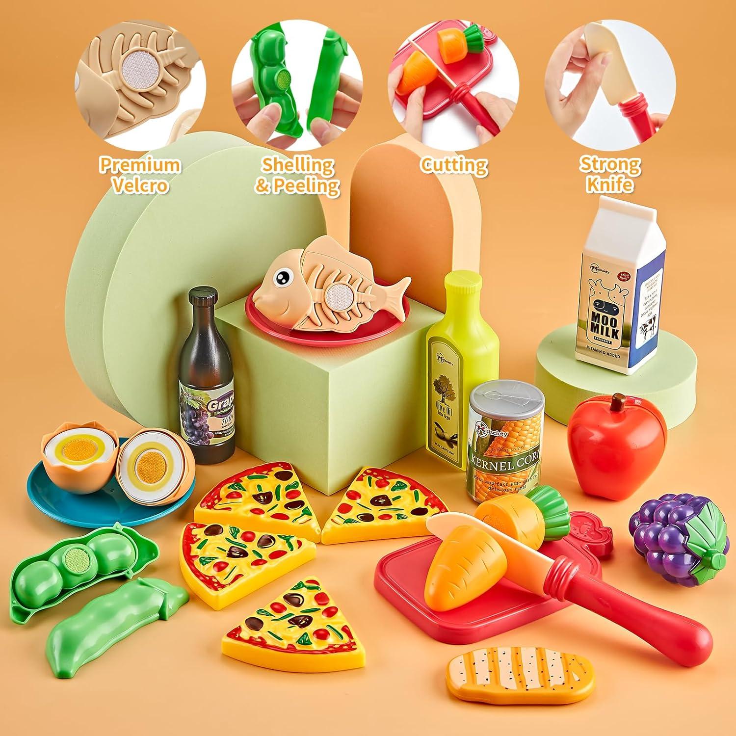 Set de Cocina para Niños Kidsciety 52 Piezas Utensilios