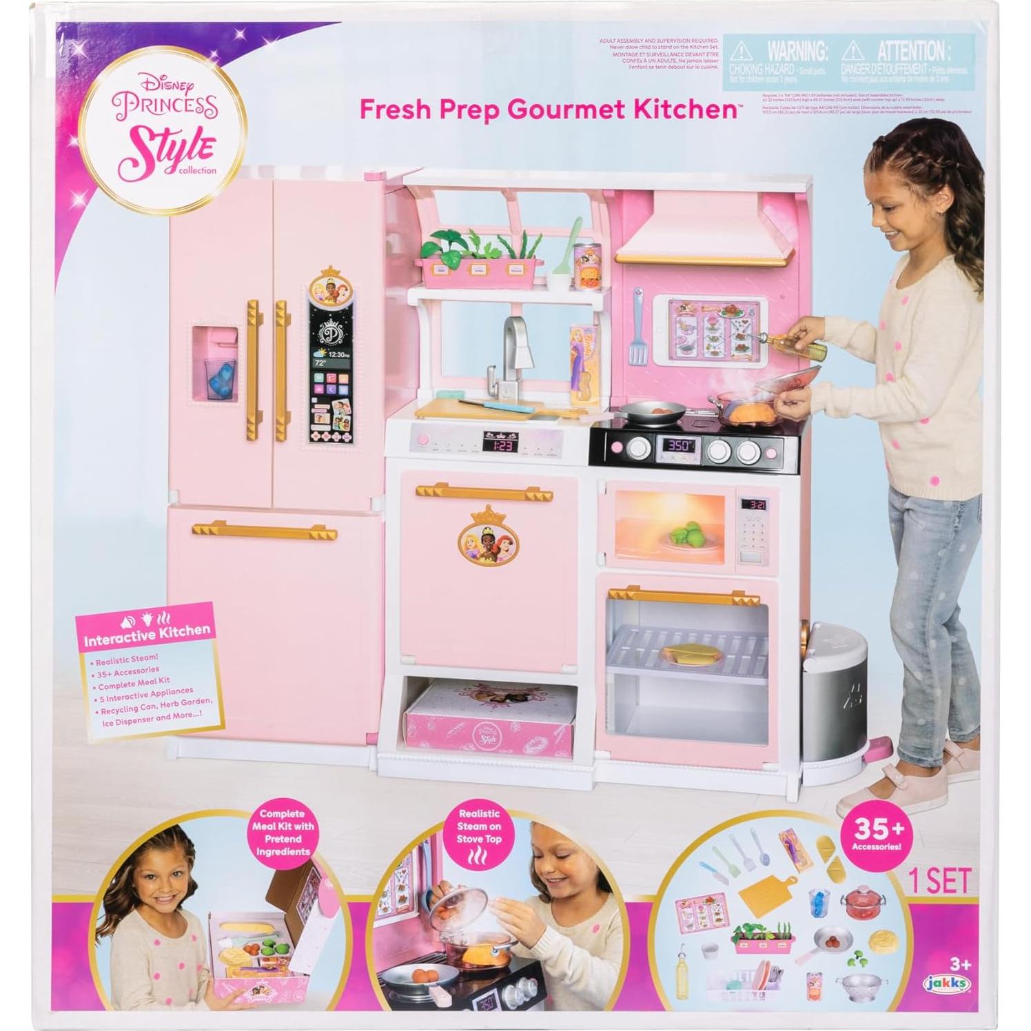 Cocina Interactiva Princesa Disney Fresh Prep 35 Accesorios
