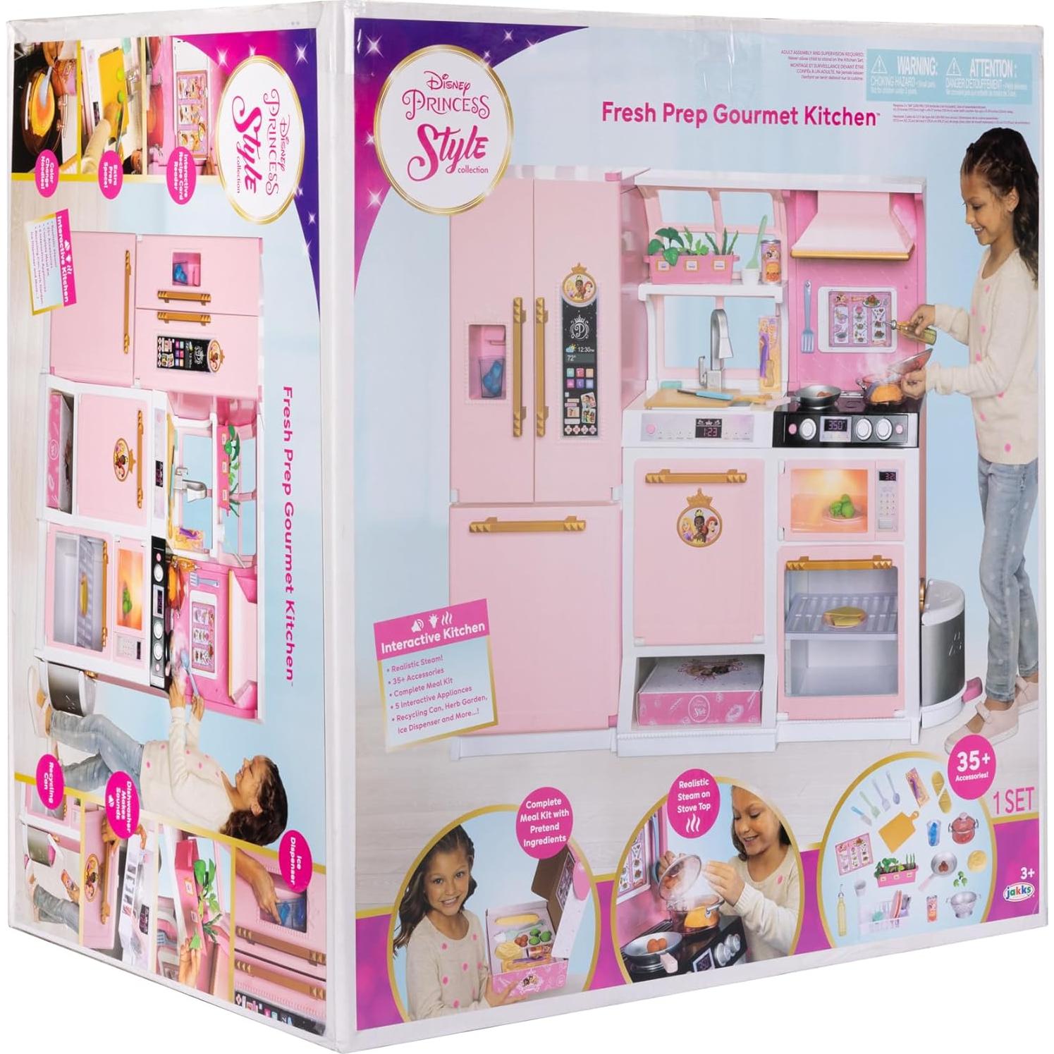 Cocina Interactiva Princesa Disney Fresh Prep 35 Accesorios