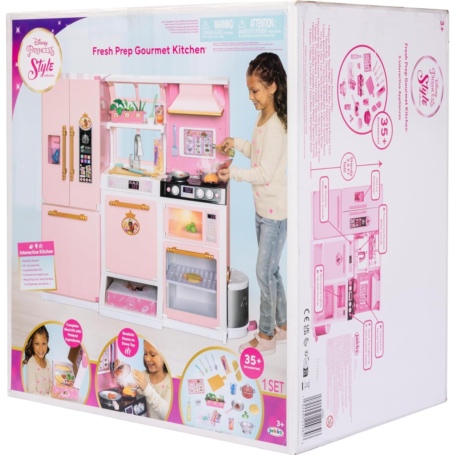 Cocina Interactiva Princesa Disney Fresh Prep 35 Accesorios