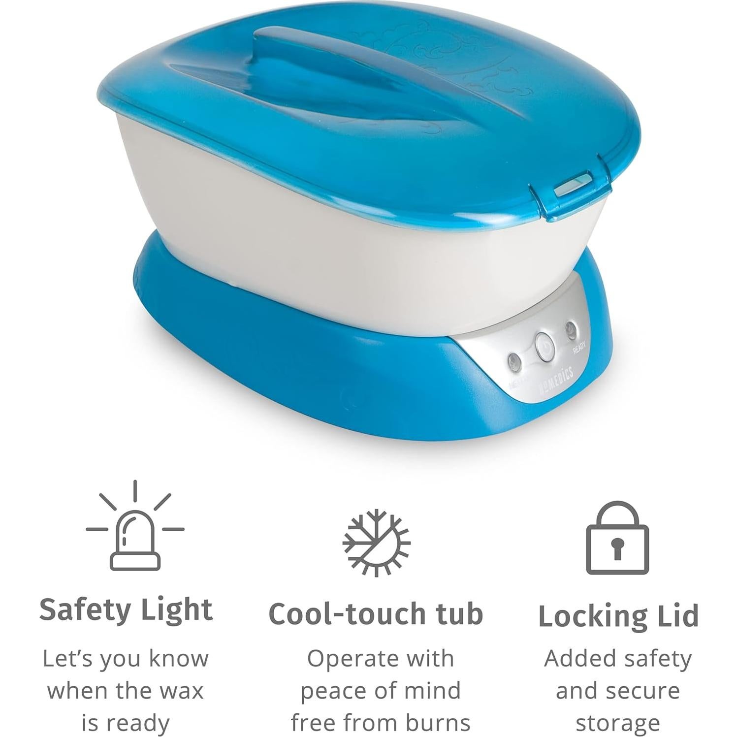 Máquina de Cera de Parafina HoMedics PAR-350 para Manos 1.36kg