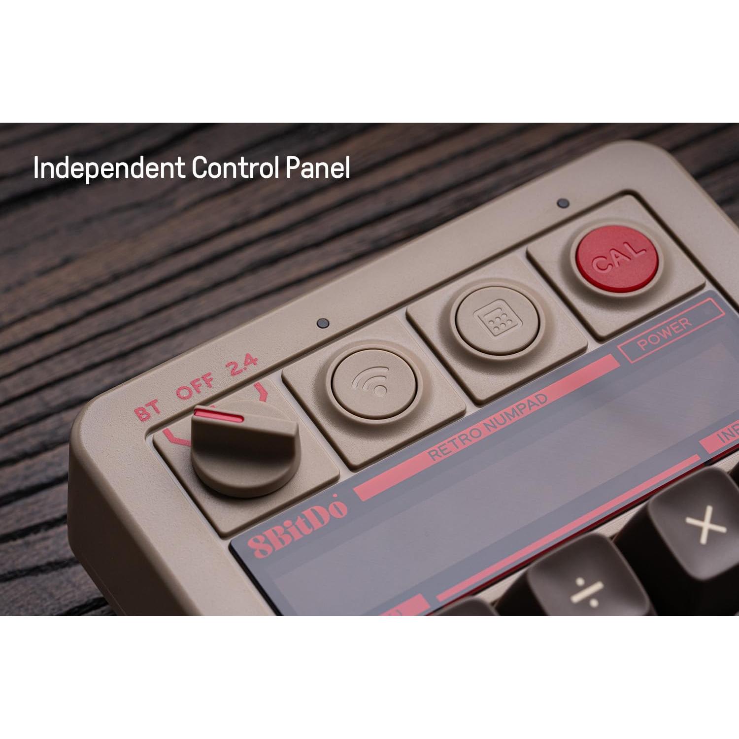 Teclado Numérico 8Bitdo C64 Bluetooth/USB-C para PC y Android