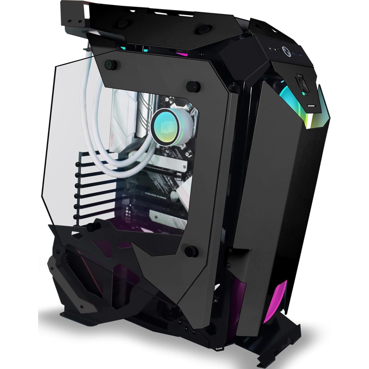 Caja de PC Gaming KEDIERS C650 ATX con Vidrio Templado