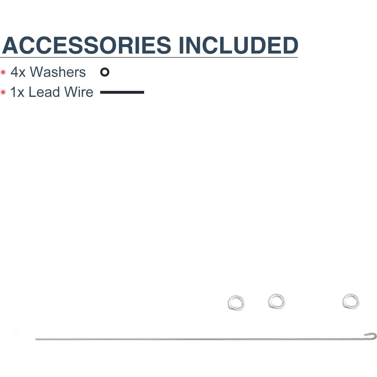 Cordón Elástico Bungee BRILLIANCE4U 60 pies (18.3 m) con Accesorios