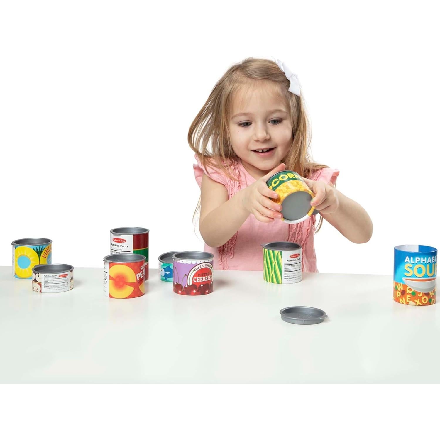 Juego de Latas de Comida Melissa & Doug - 10 Piezas 3+ Años