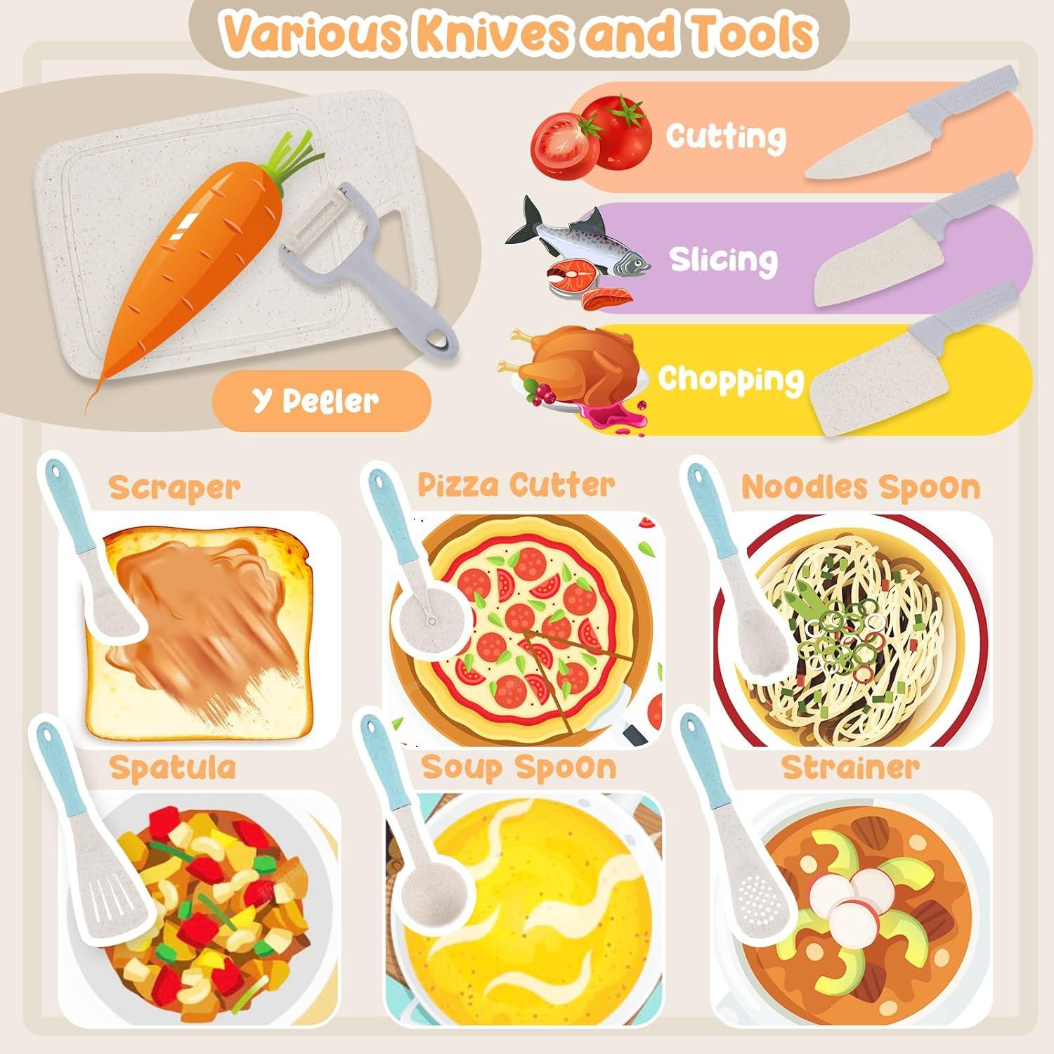 Set de Juego de Cocina Dreamon 31 Piezas para Niños