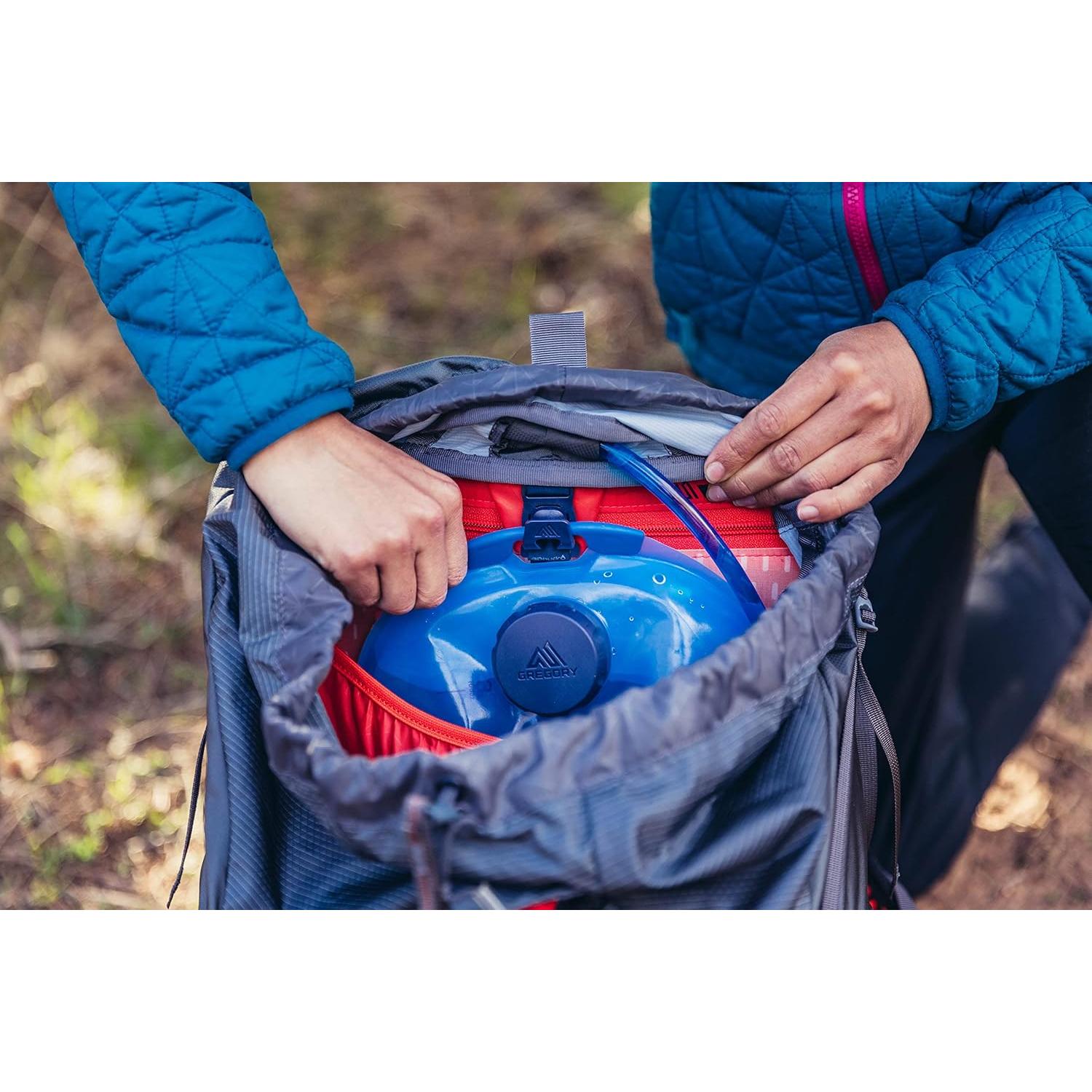 Mochila Ultraligera Gregory Facet 45L para Mujeres - Gris Atardecer