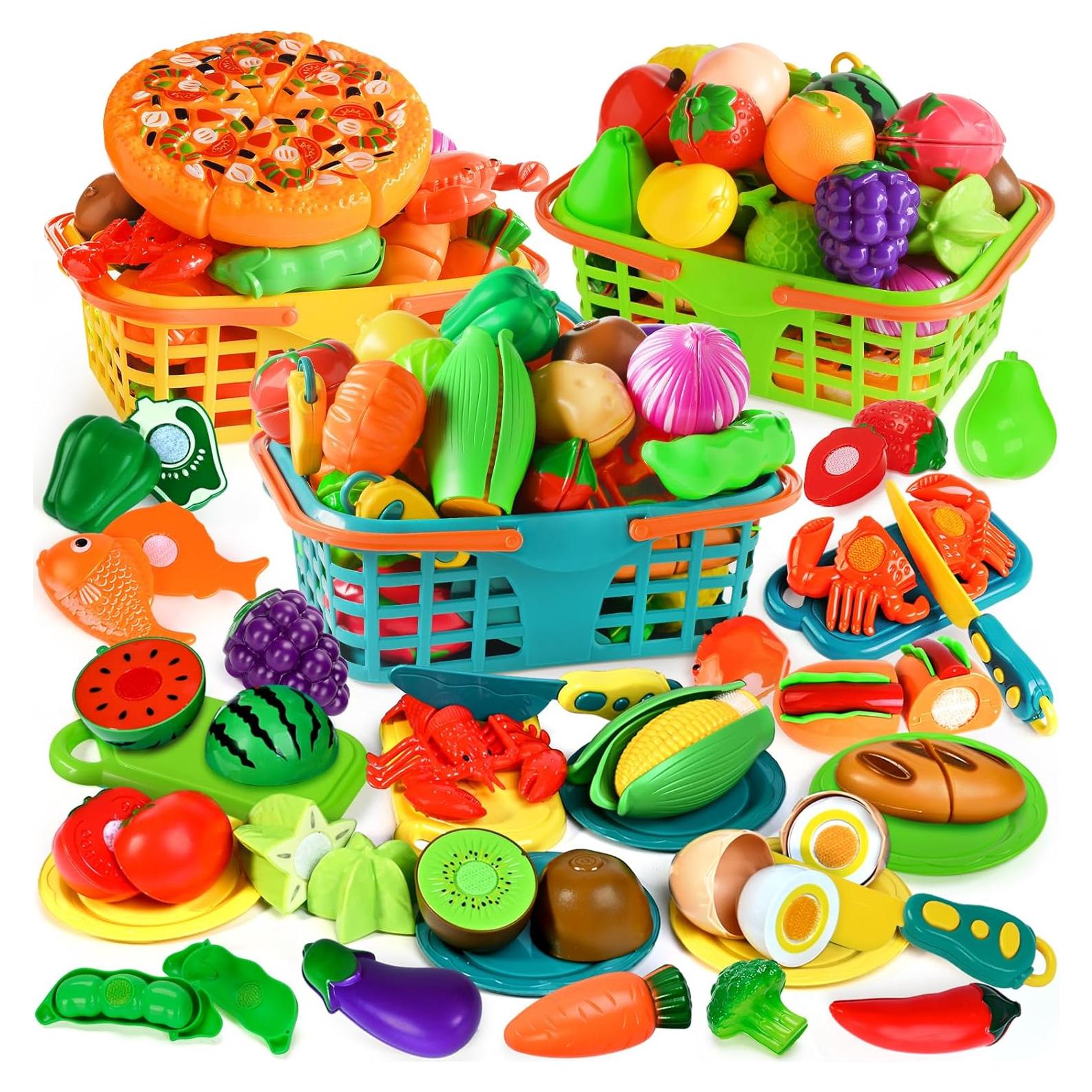 Juego de Comida de Cocina Infantil TooyBing 100 Piezas