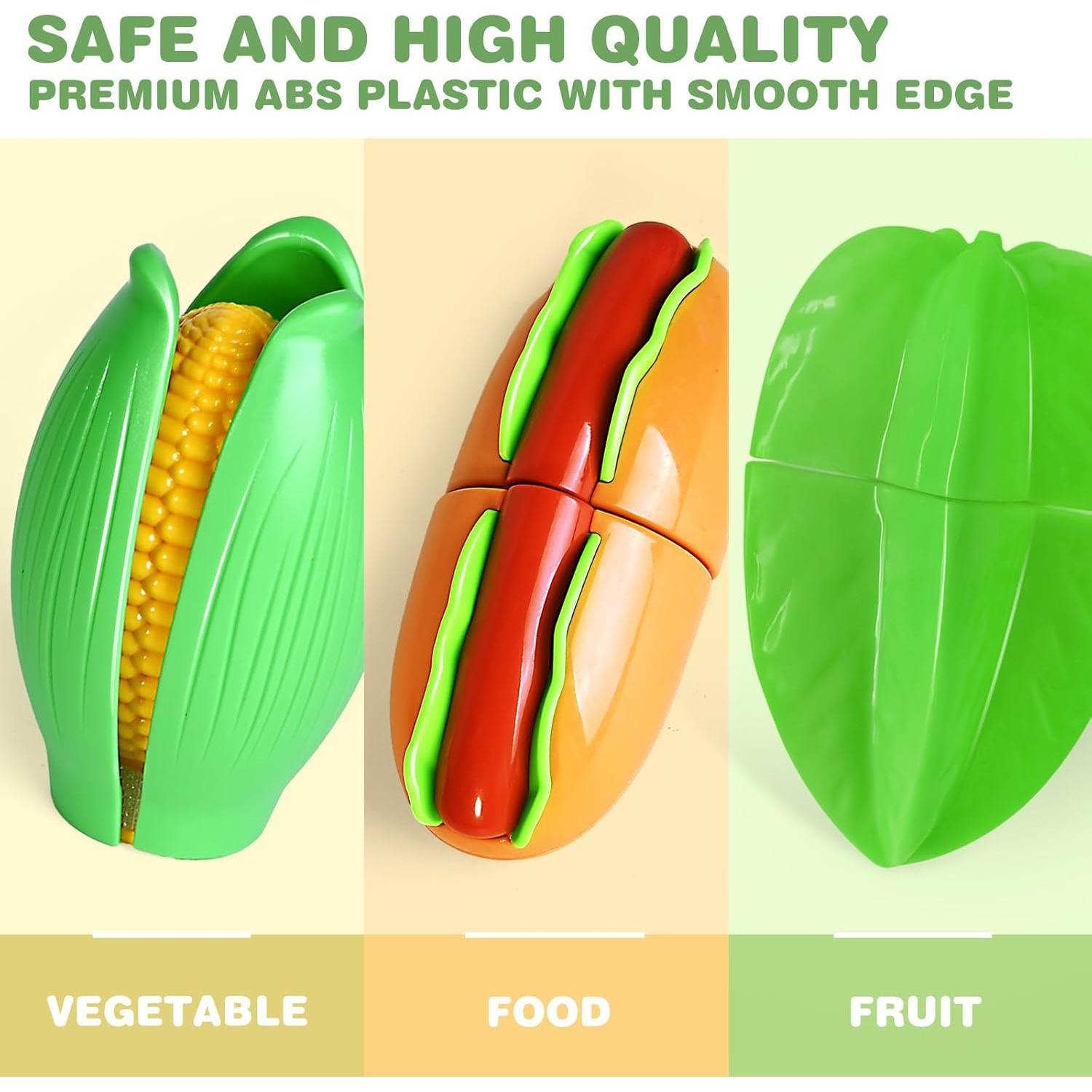 Juego de Comida de Cocina Infantil TooyBing 100 Piezas