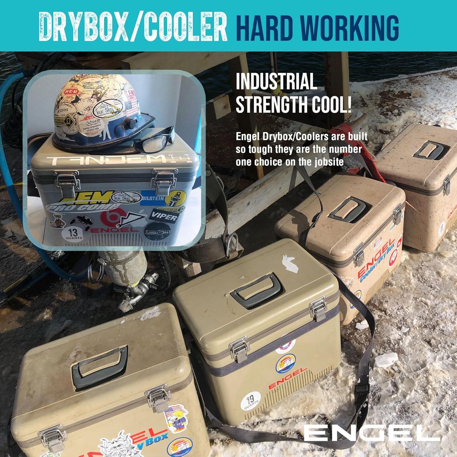 Cooler ENGEL 13qt Hermético a Prueba de Fugas - 12.3L