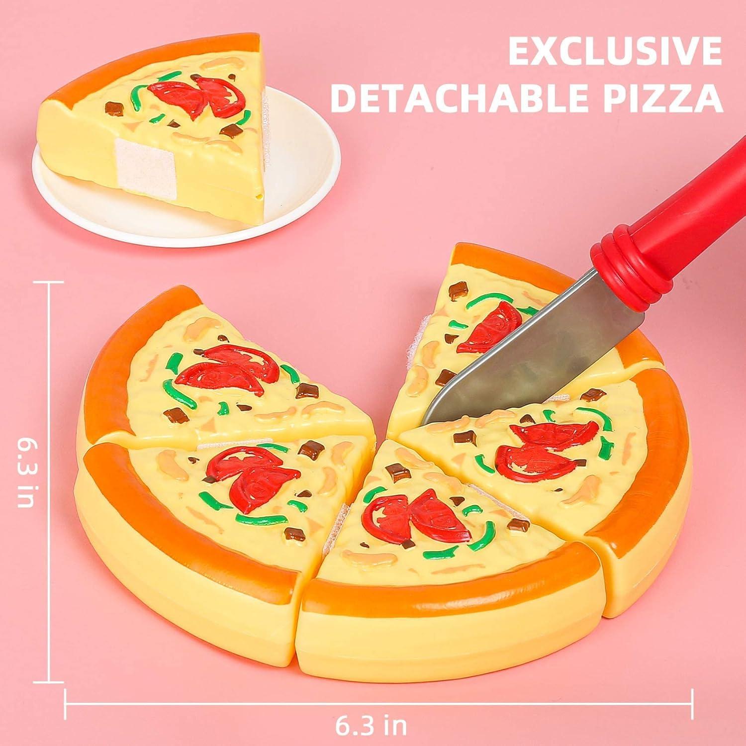 Juego de Comida de 67 Piezas Shimirth para Niños