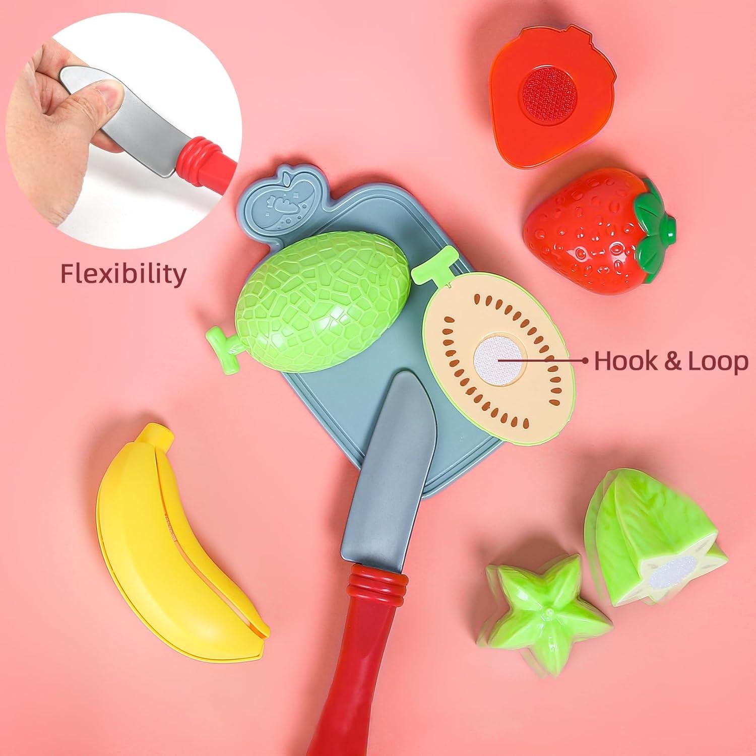 Juego de Comida de 67 Piezas Shimirth para Niños