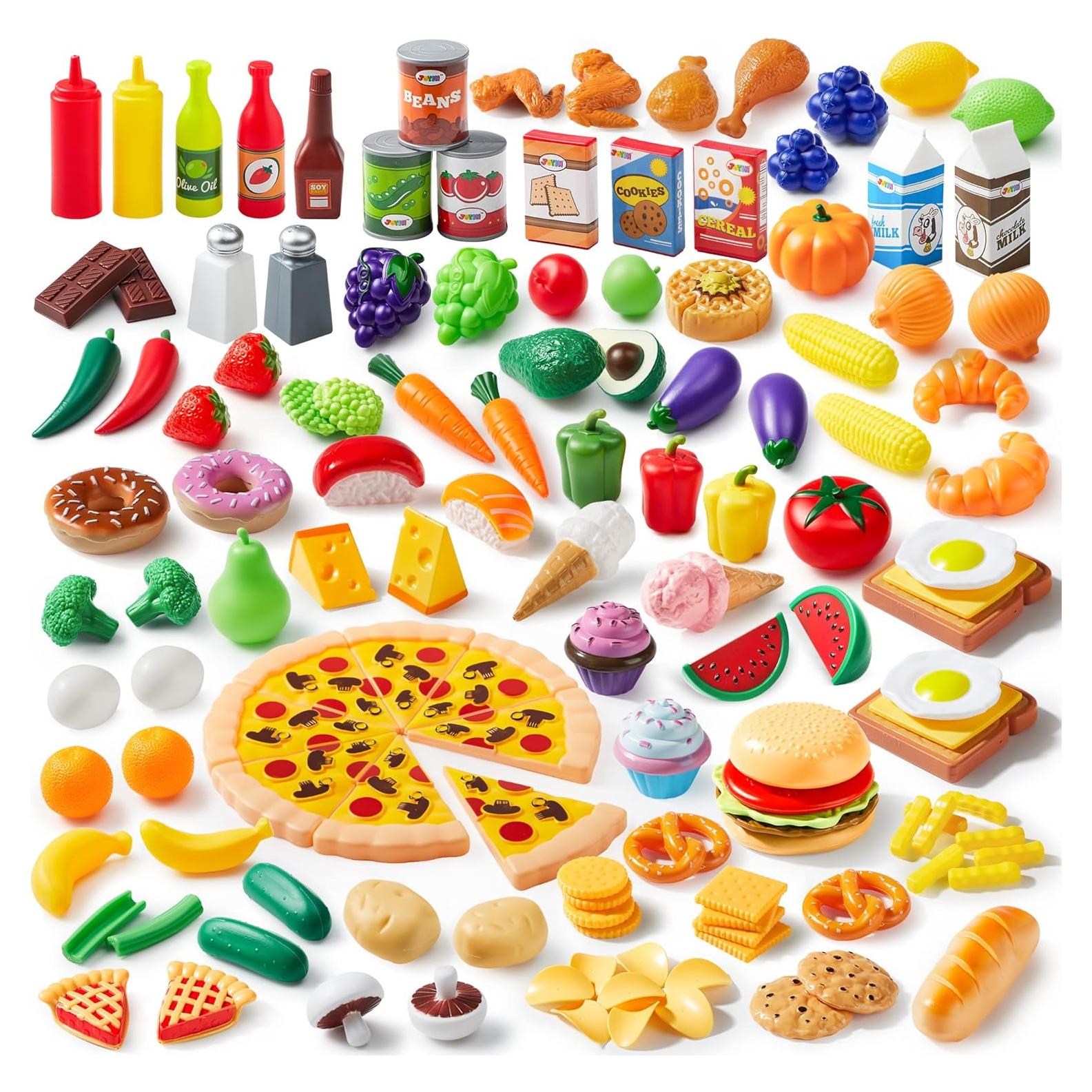 Juego de Comida 135 Piezas Joyin para Niños y Niñas