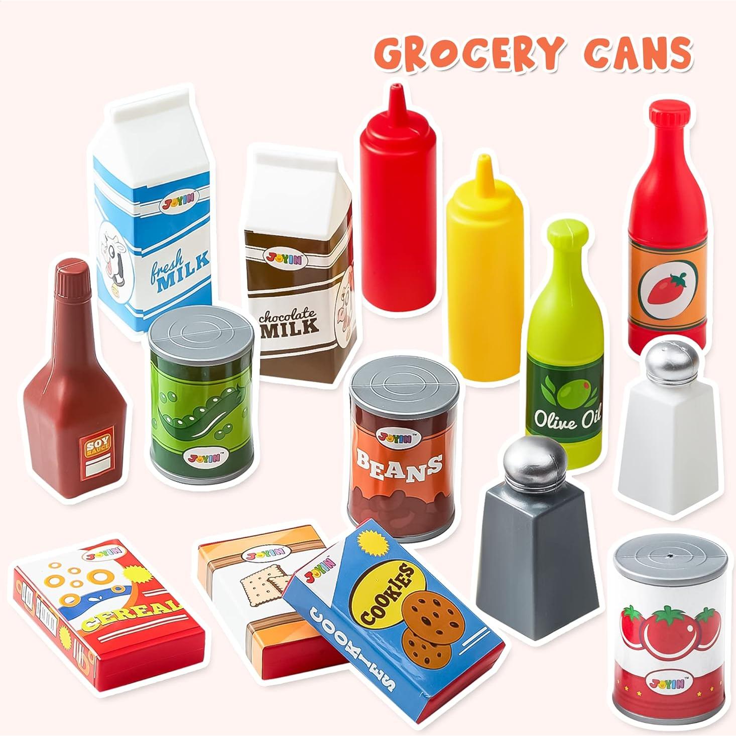 Juego de Comida 135 Piezas Joyin para Niños y Niñas