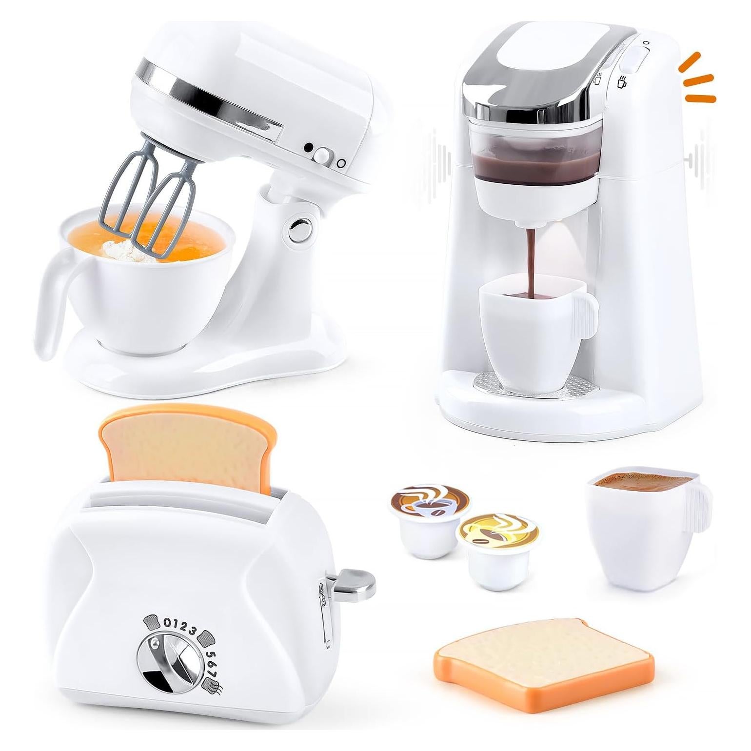 Juego de Cocina para Niños PLAY con Cafetera y Batidora