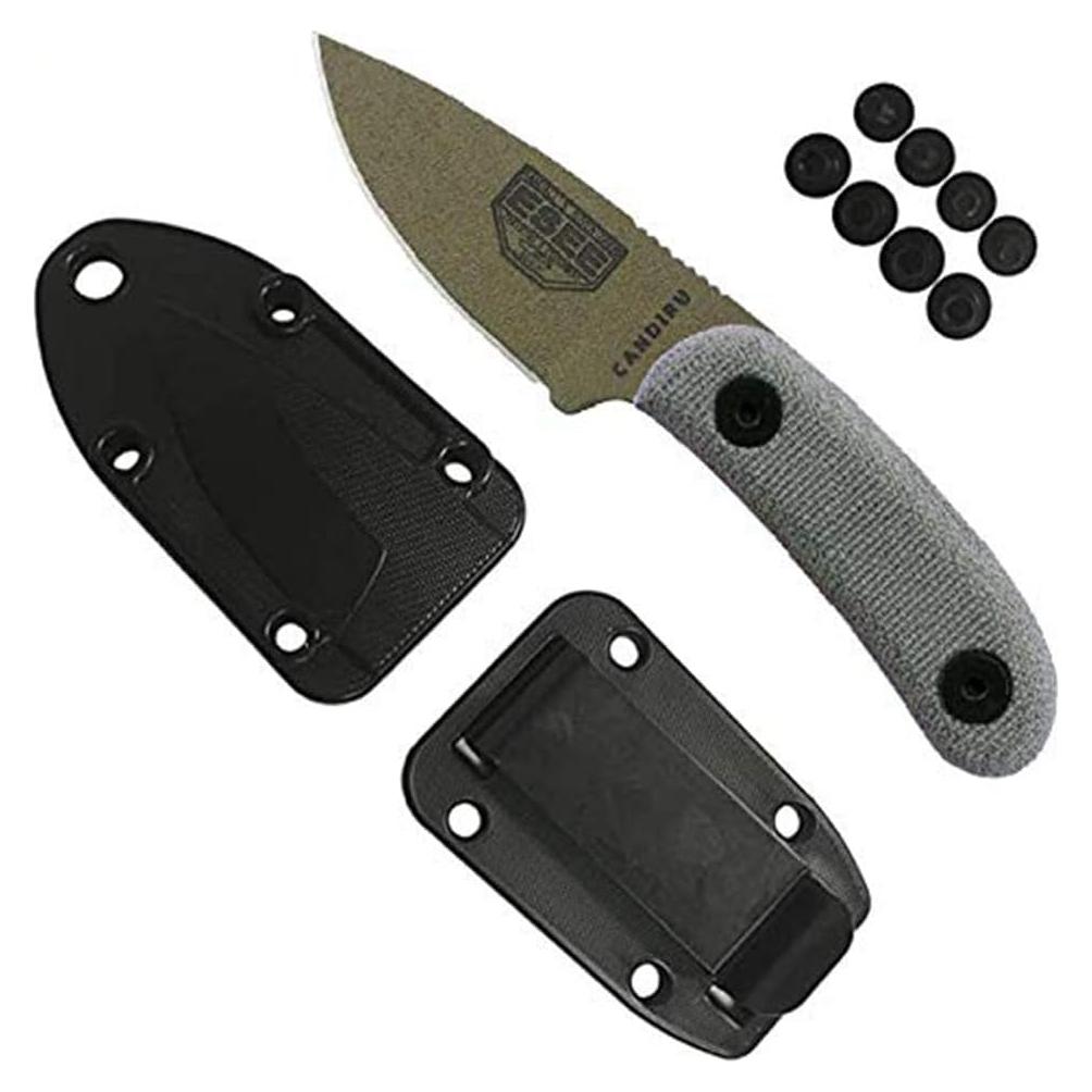 Cuchillo ESEE Candiru 13 cm Acero al Carbono con Funda