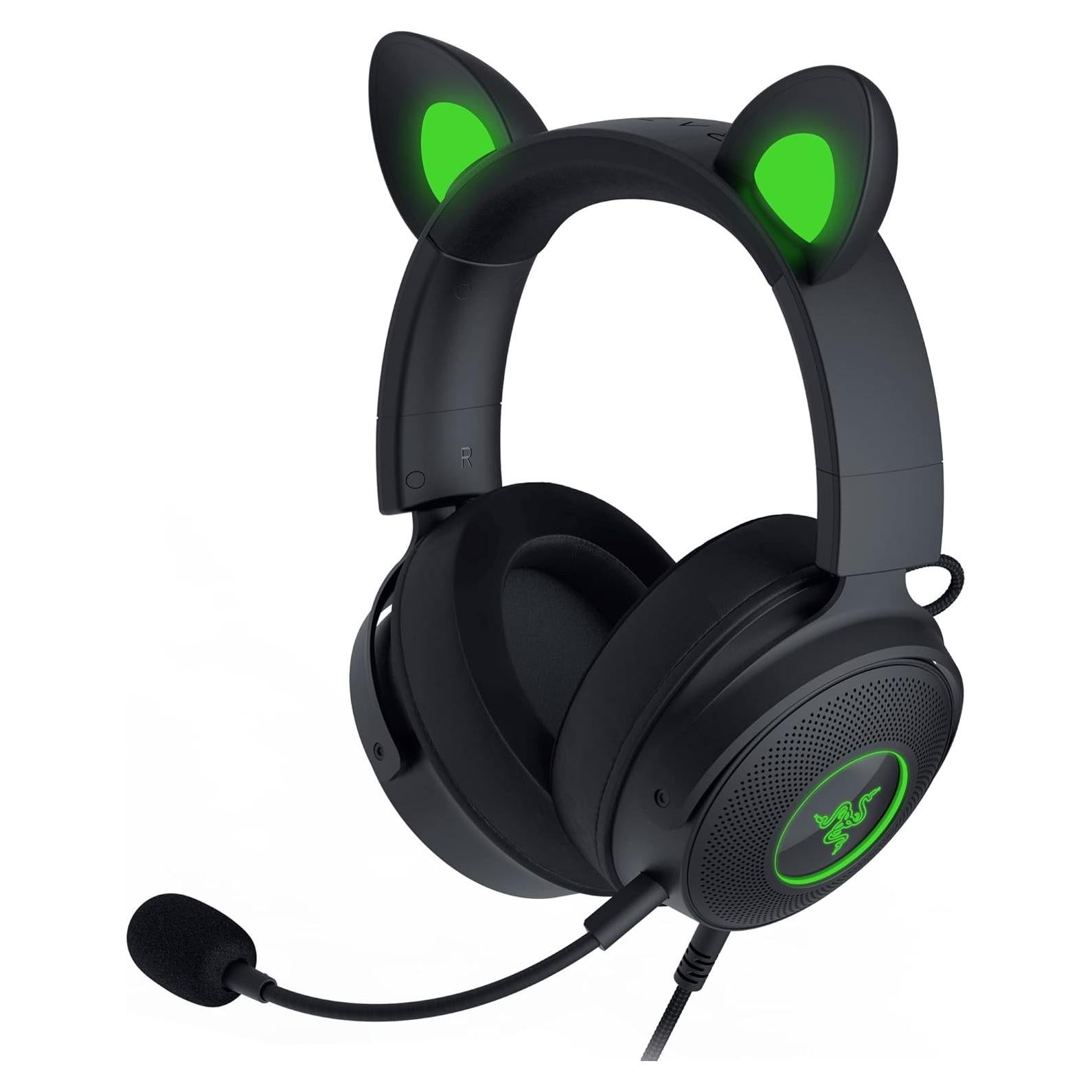 Auriculares Razer Kraken Kitty V2 Pro RGB con Cable - Negro
