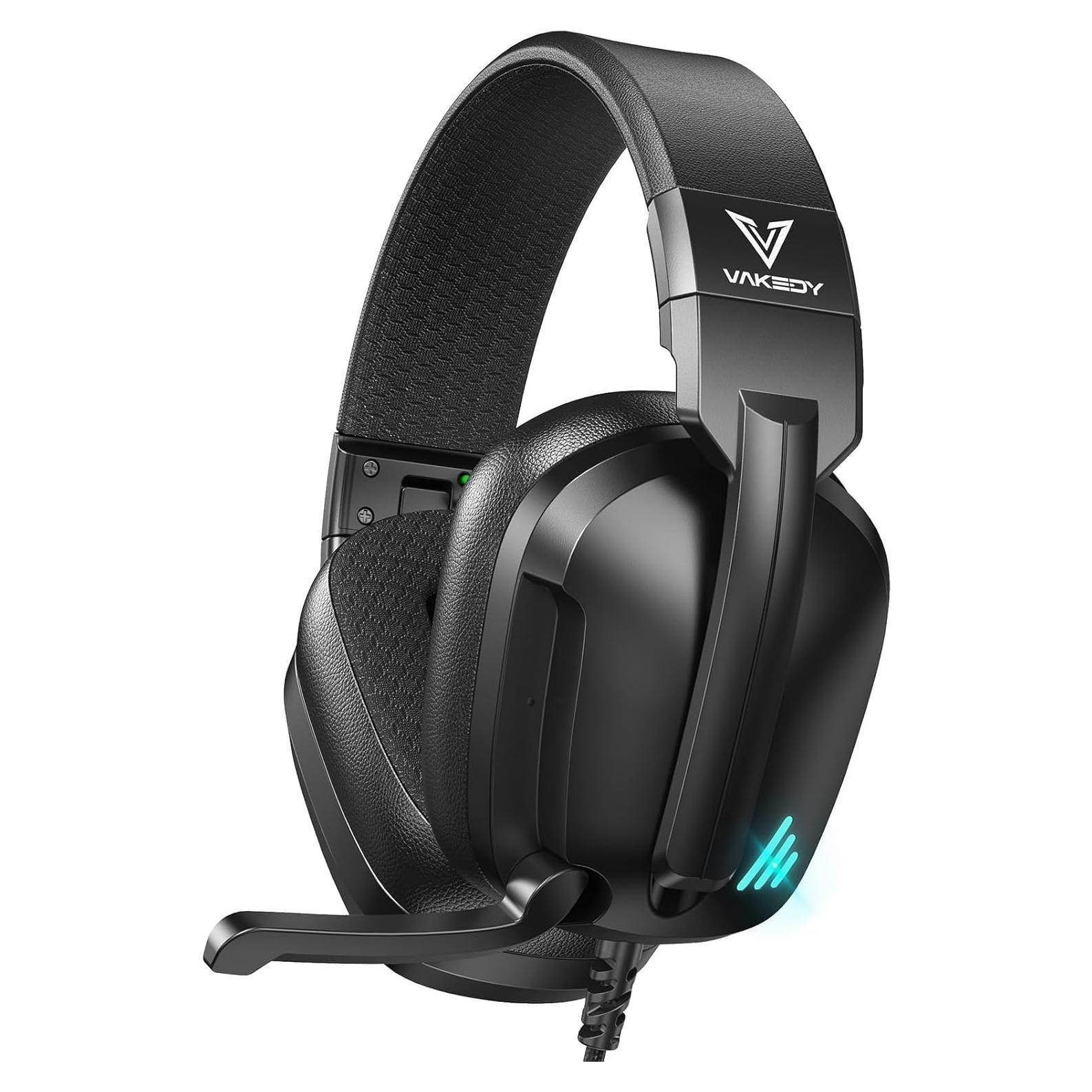 Auriculares Gaming con Cable HW11 - Negro, Cancelación de Ruido