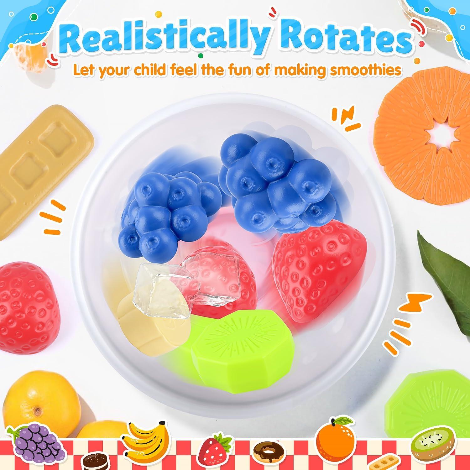 Licuadora de Juguete PLAY 27 Piezas con Luz y Sonido