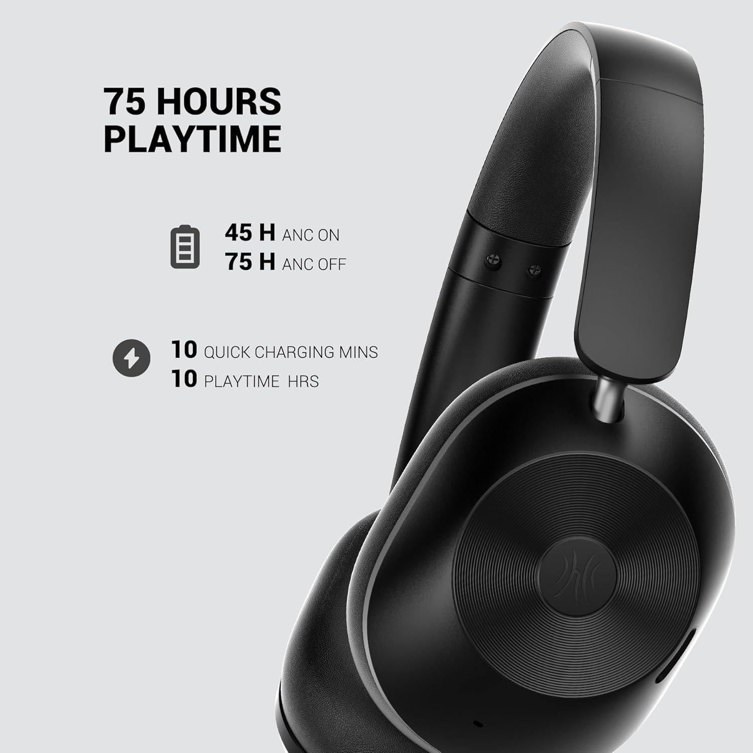 Auriculares Inalámbricos OneOdio Focus A5 ANC 75H Bluetooth 5.4
