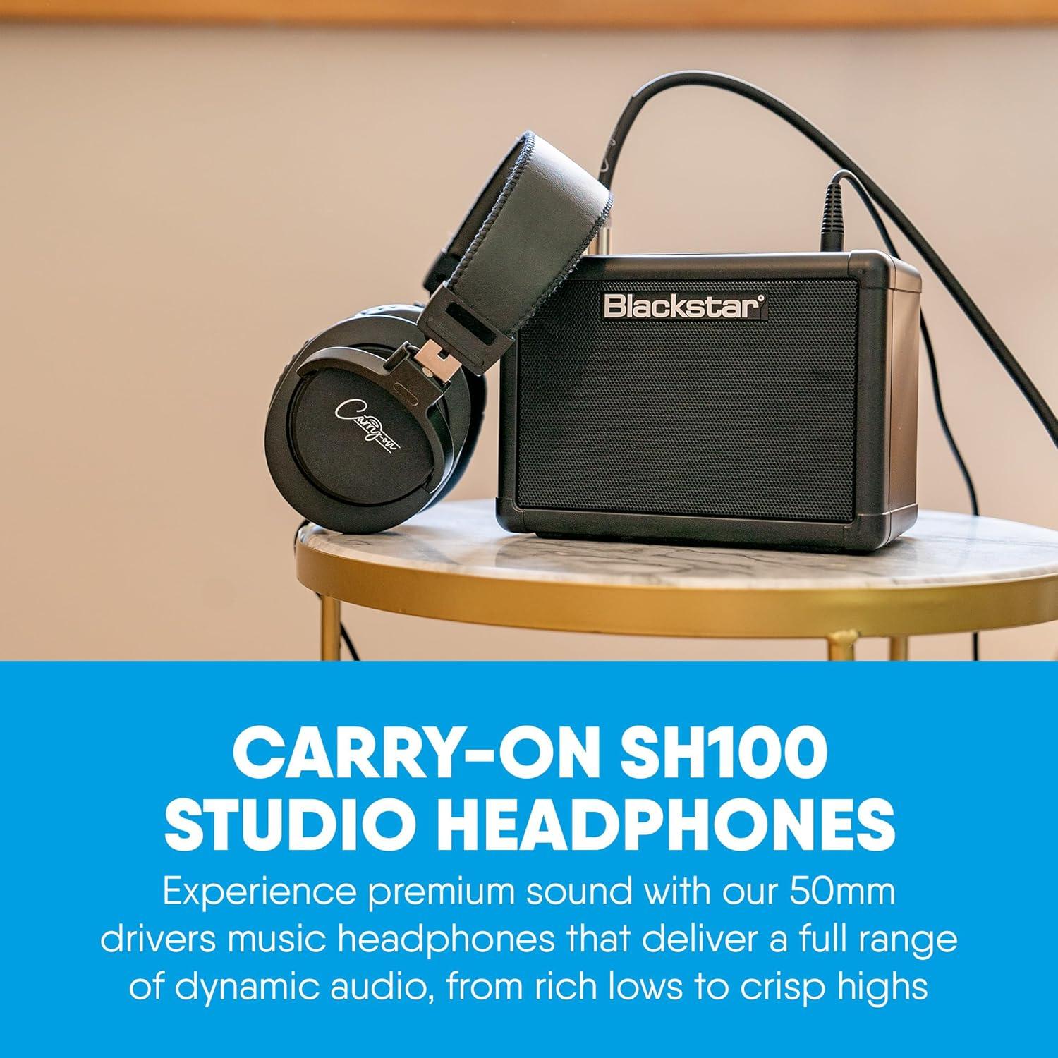 Auriculares de Estudio Carry-On SH100 - 50mm Aislantes de Ruido