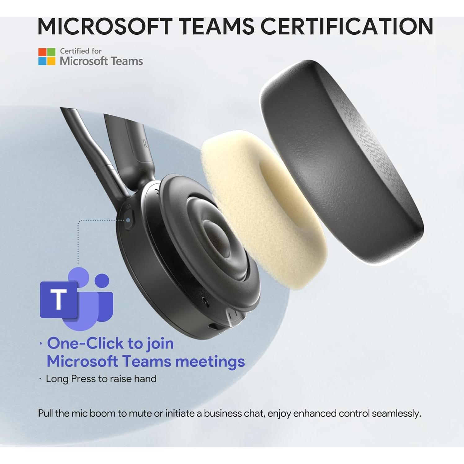 Auricular Inalámbrico Yealink BH70 Mono USB-A con Micrófono