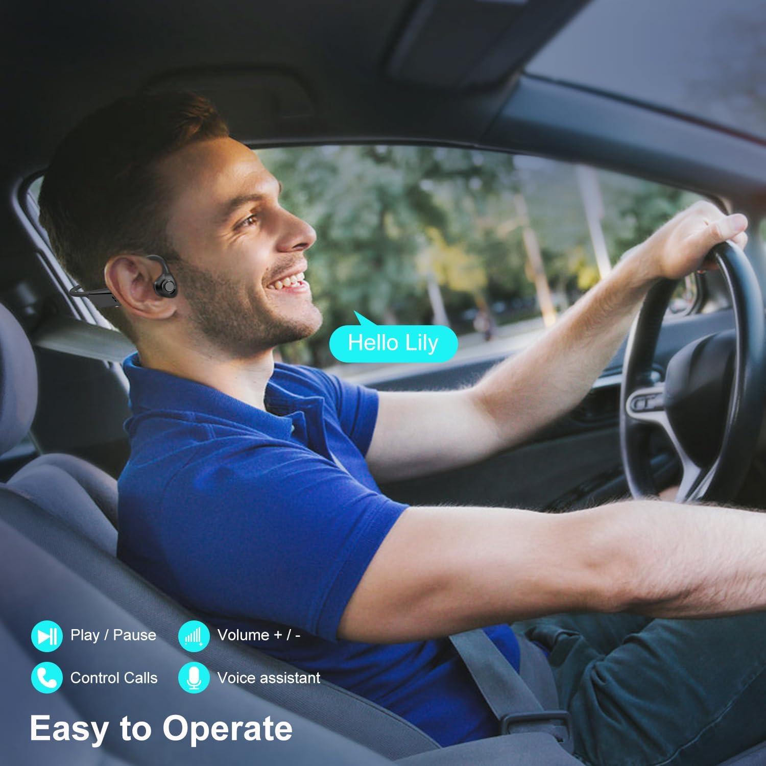 Auriculares Bluetooth Seflorgo G3 con micrófono y cancelación de ruido