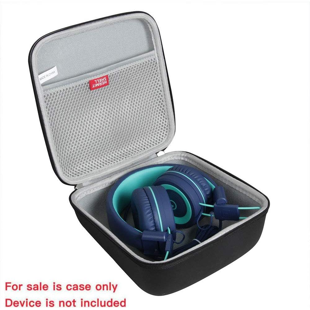 Hermitshell Travel Case for noot Products K11 / Elecder i37 Kids Headphones (Only Case) (Black)