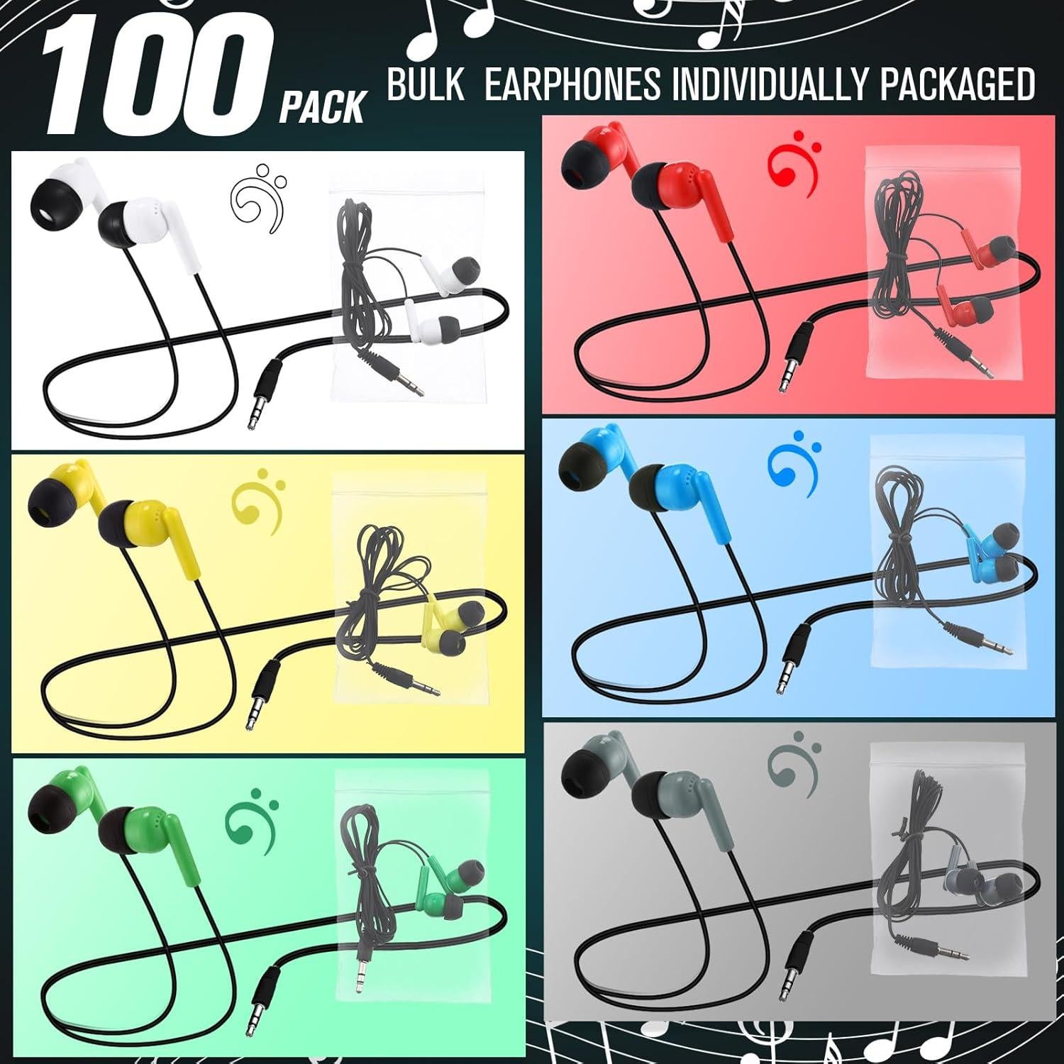 Auriculares Konohan para Niños 60 Piezas Vintage 0.59 kg