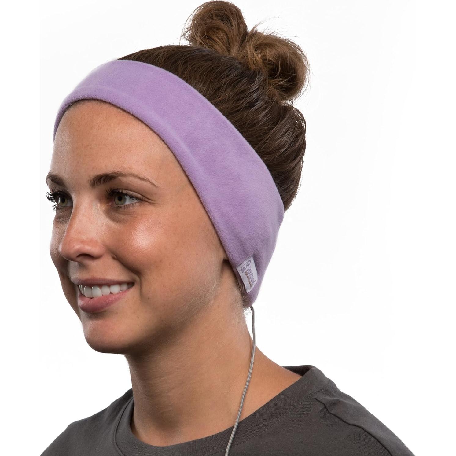 Auriculares SleepPhones Clásicos AcousticSheep - Mediano Lavanda