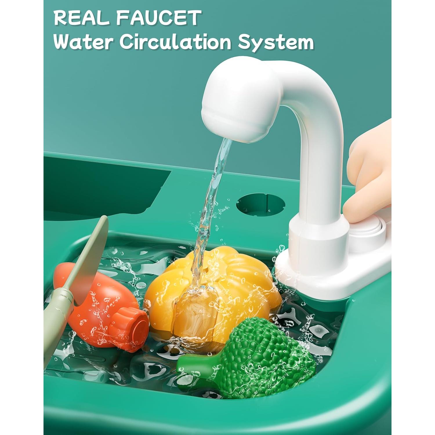 Juego de Cocina Infantil Eohemeral con Luces y Sonidos