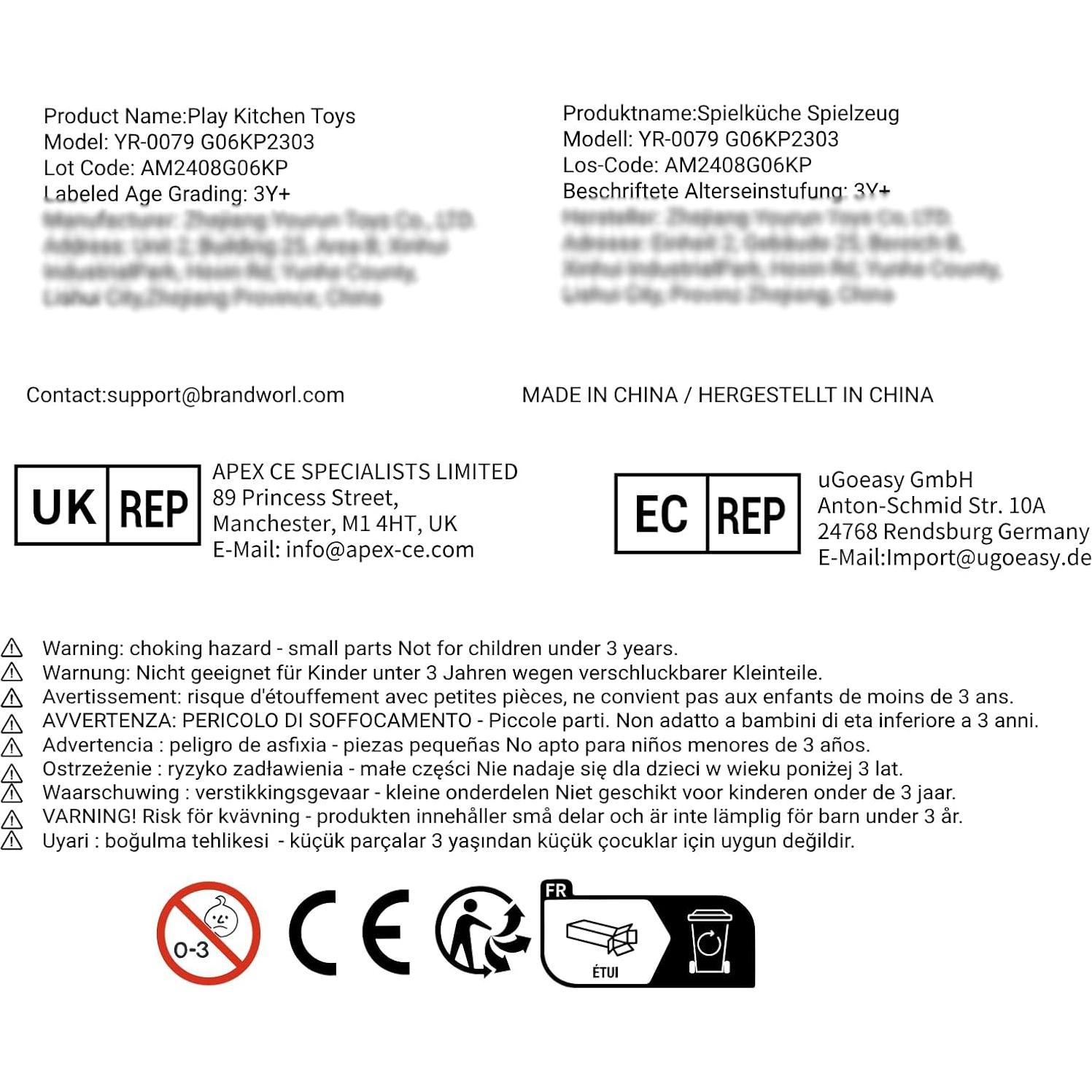 Set de Cocina de Madera GAGAKU 27 Piezas para Niños