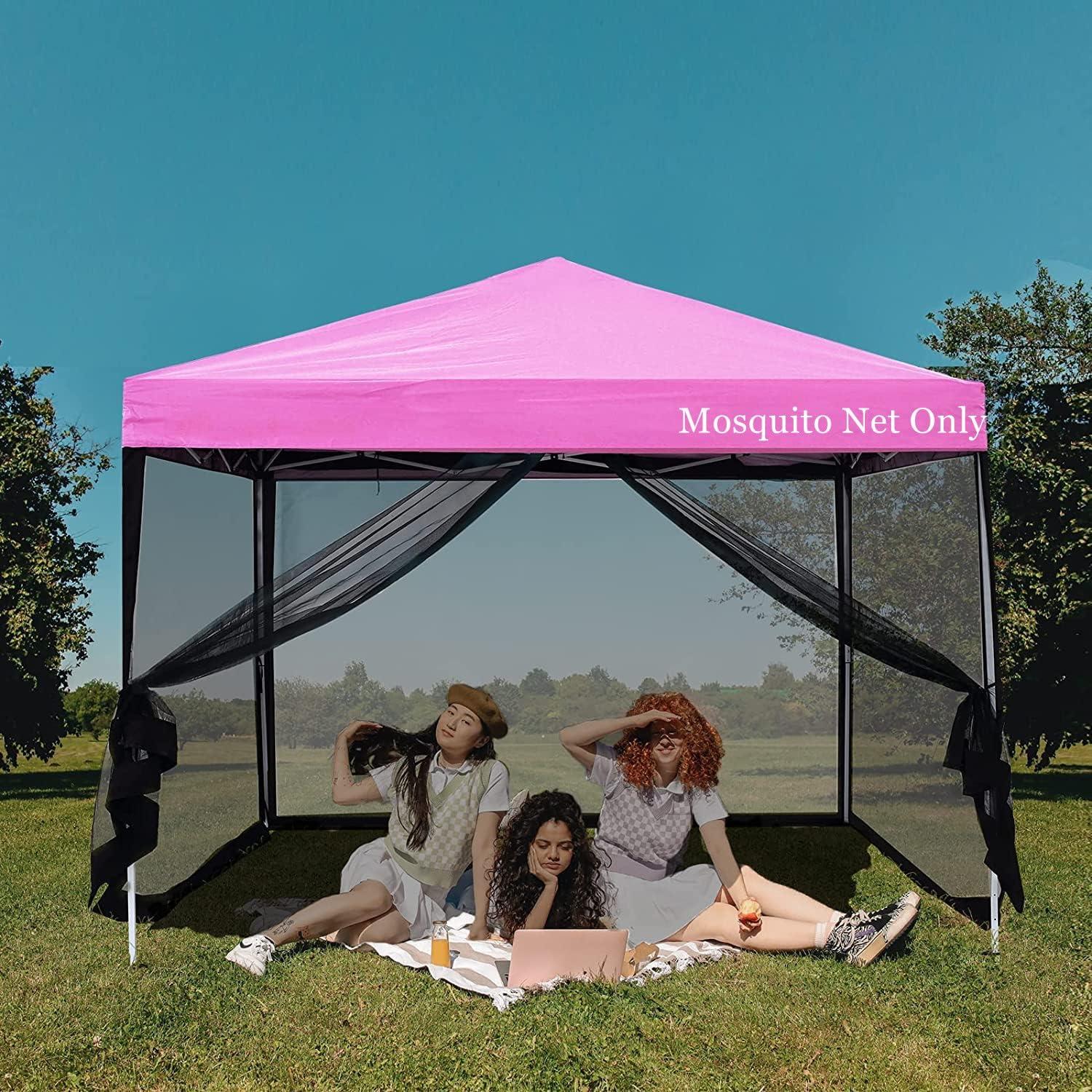 Red de Mosquito Tappio 3x3m con Cremallera para Gazebo