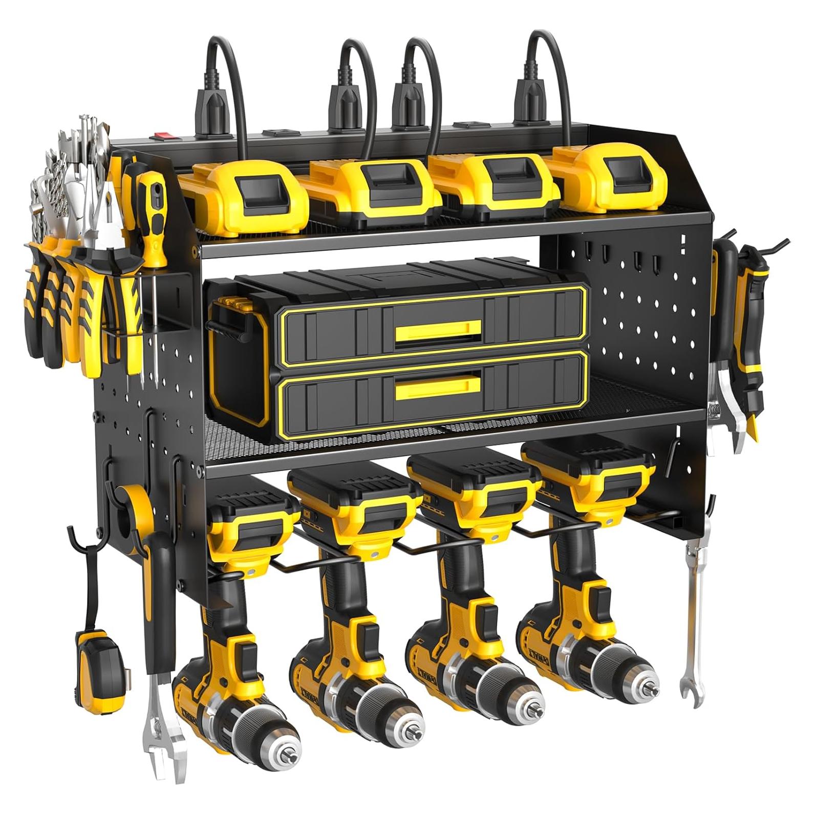 Organizador de Herramientas de Pared ZESEN 3 Capas con Carga