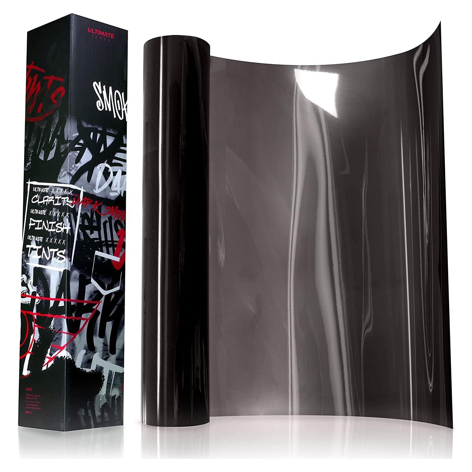 Tinte de Vinilo para Faros VViViD Humo Oscuro 30.48x2.13m